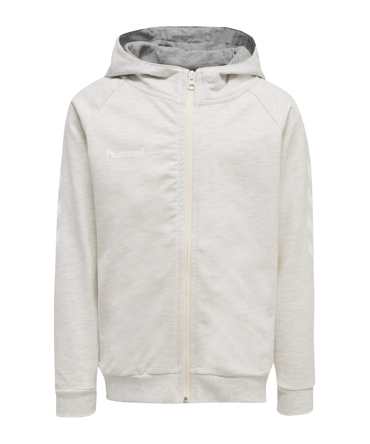 Hummel Cotton Kapuzenjacke Damen Weiss F9158 - weiss