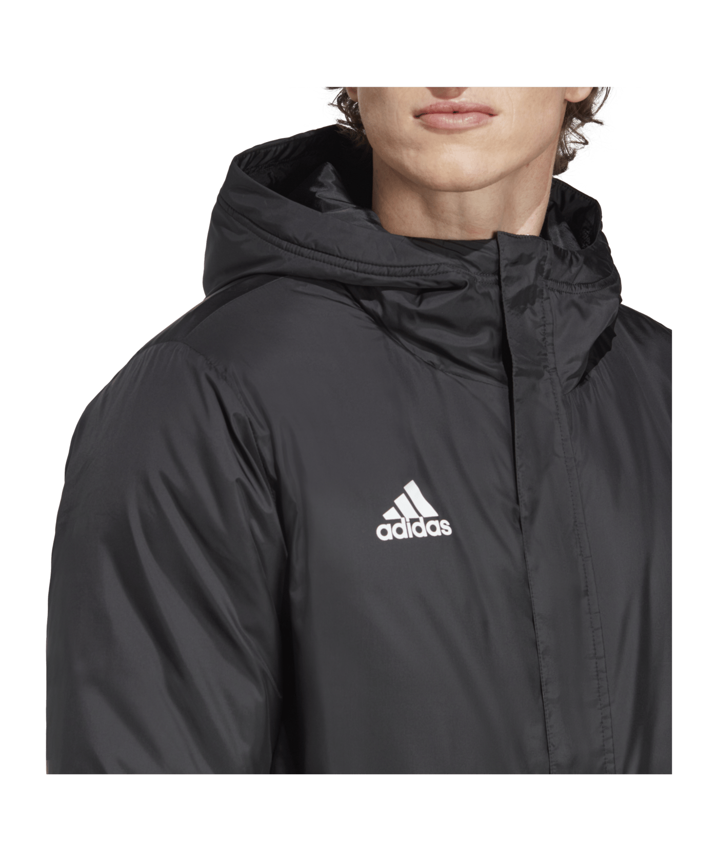 adidas Entrada 22 Stadium Jacke Schwarz - schwarz