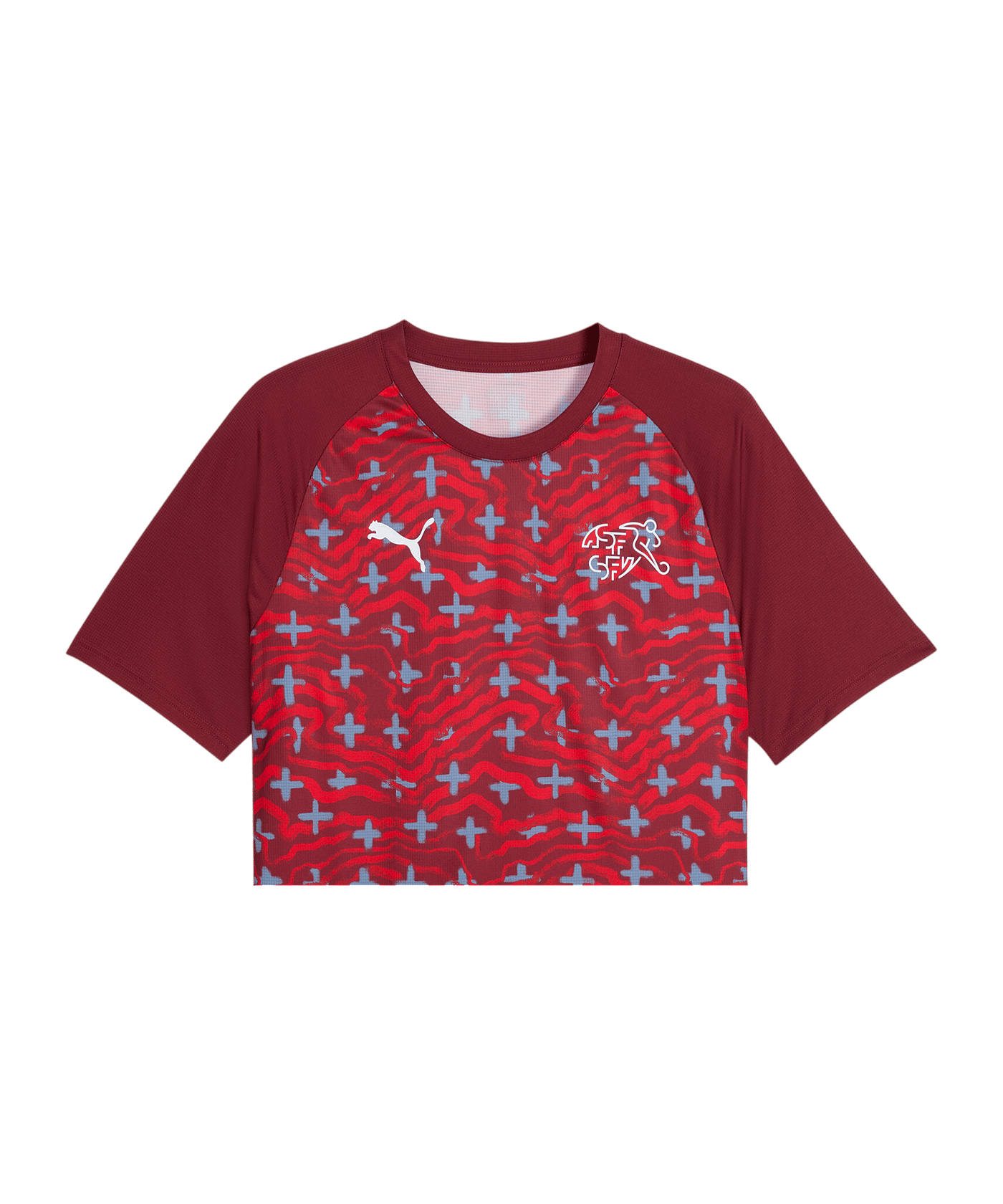 PUMA SFV Schweiz Prematch T-Shirt WM 2026 Rot F06 - rot