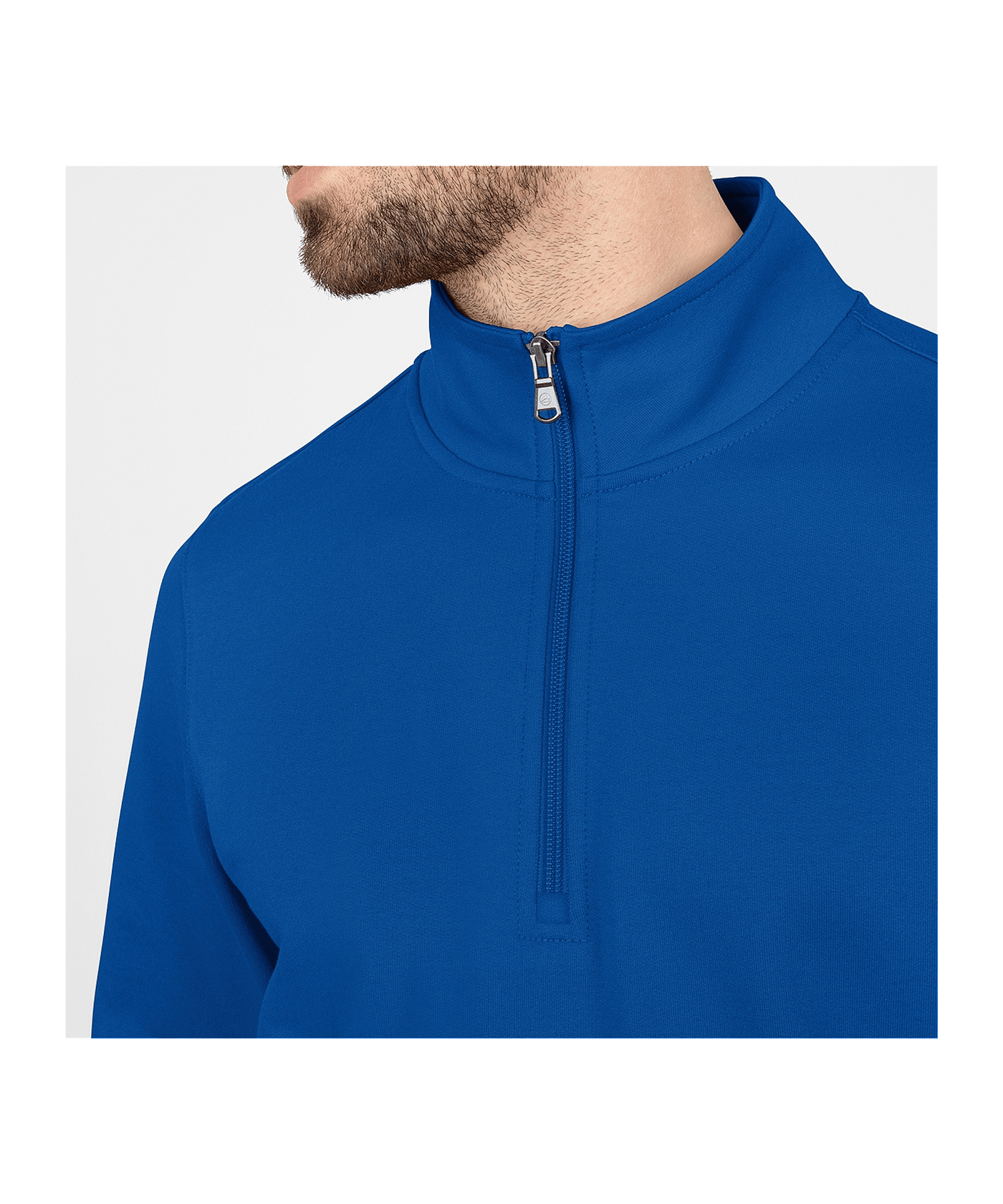 Jako Doubletex Ziptop Blau F400 - blau