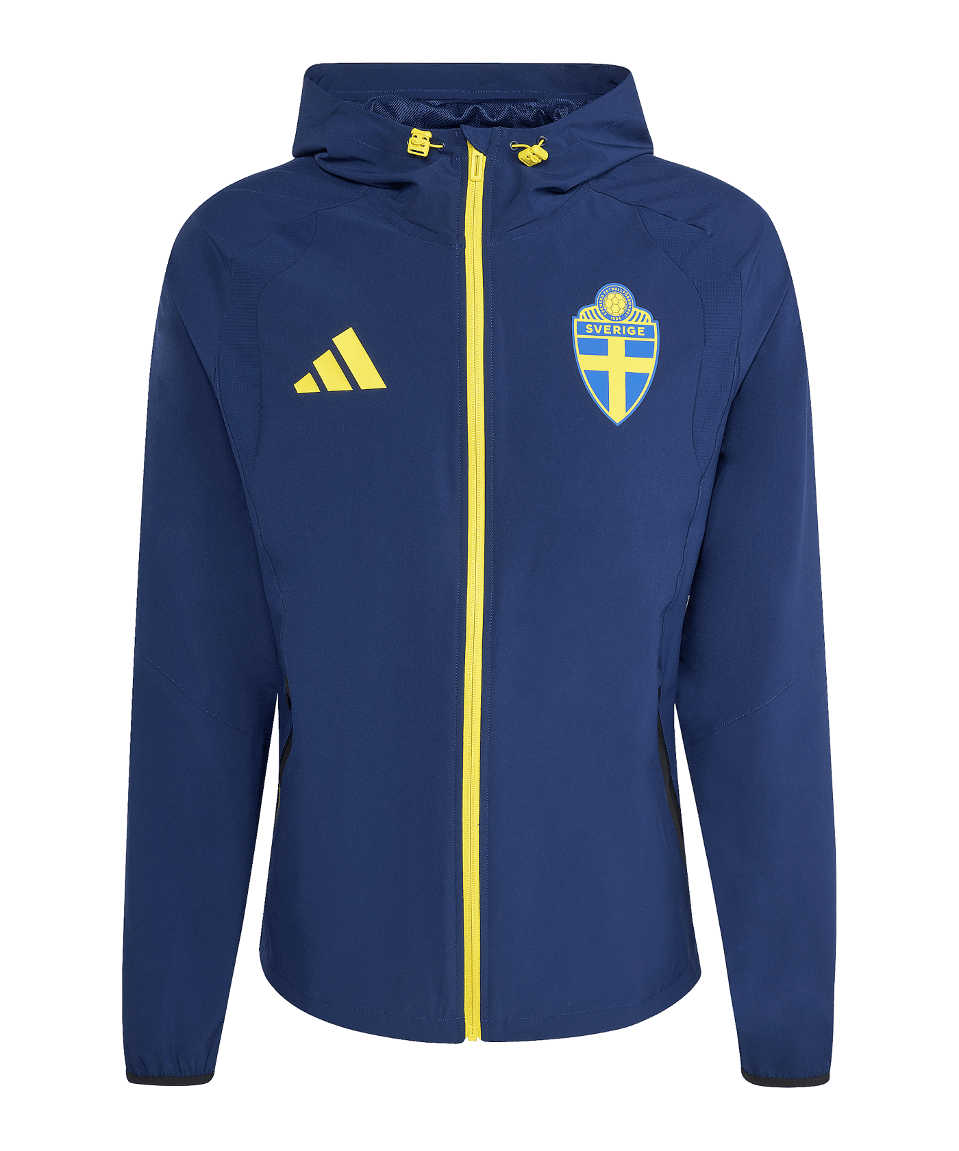 adidas Schweden Tiro Tech Windjacke Blau - blau