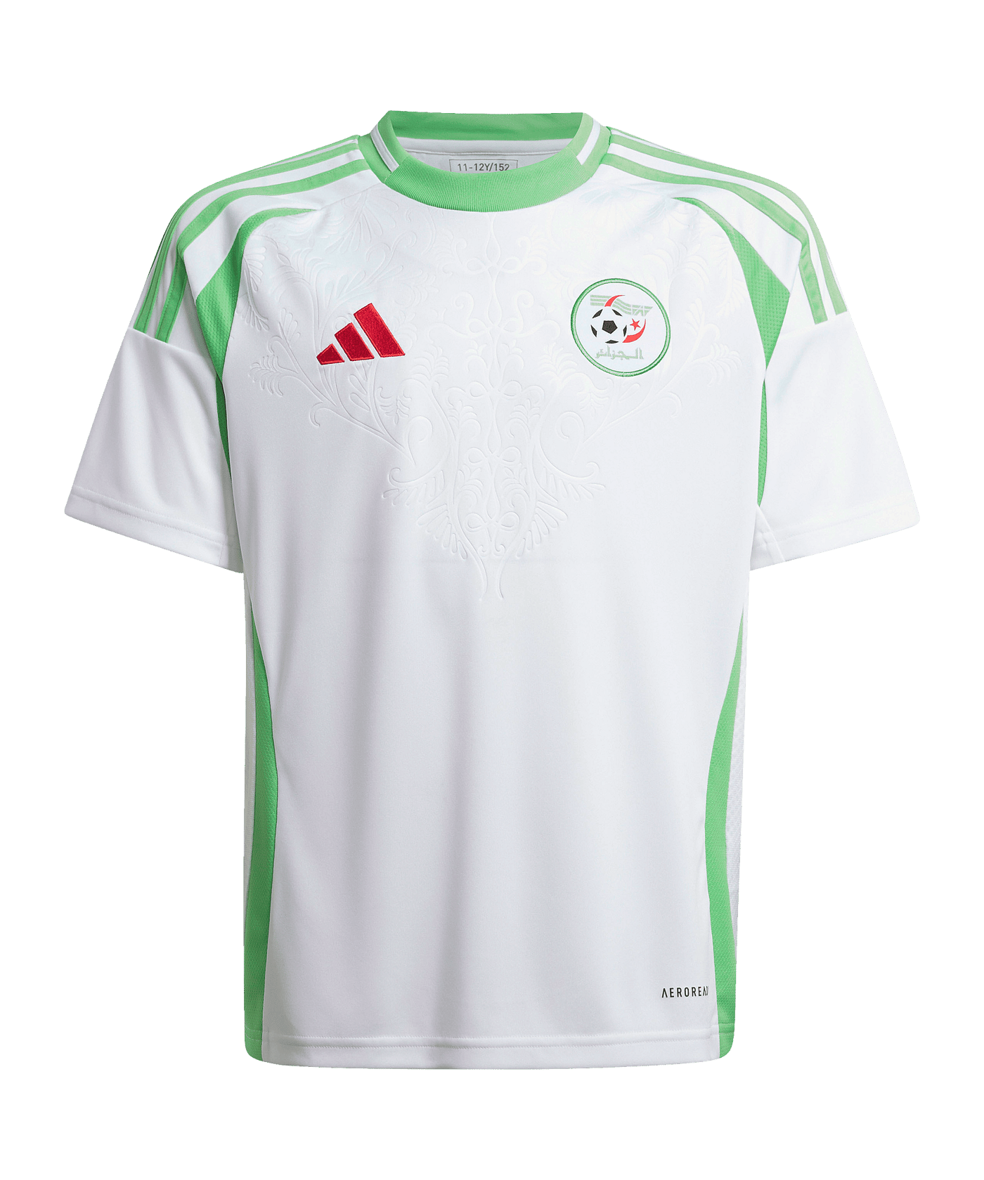 adidas Algerien Trikot Home 2024 Kids Weiss - weiss