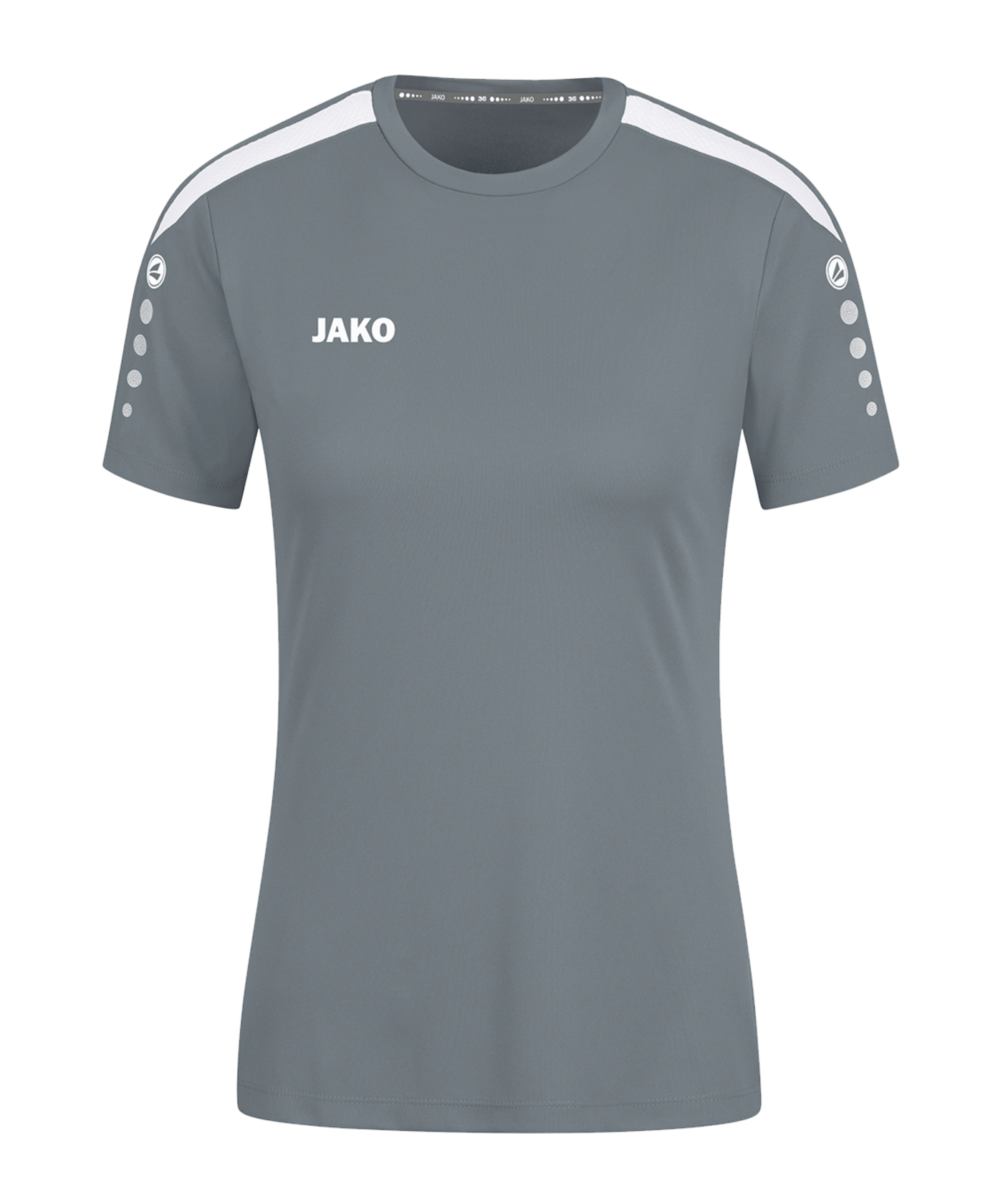 JAKO Power Trikot Damen Grau Weiss F840 - grau