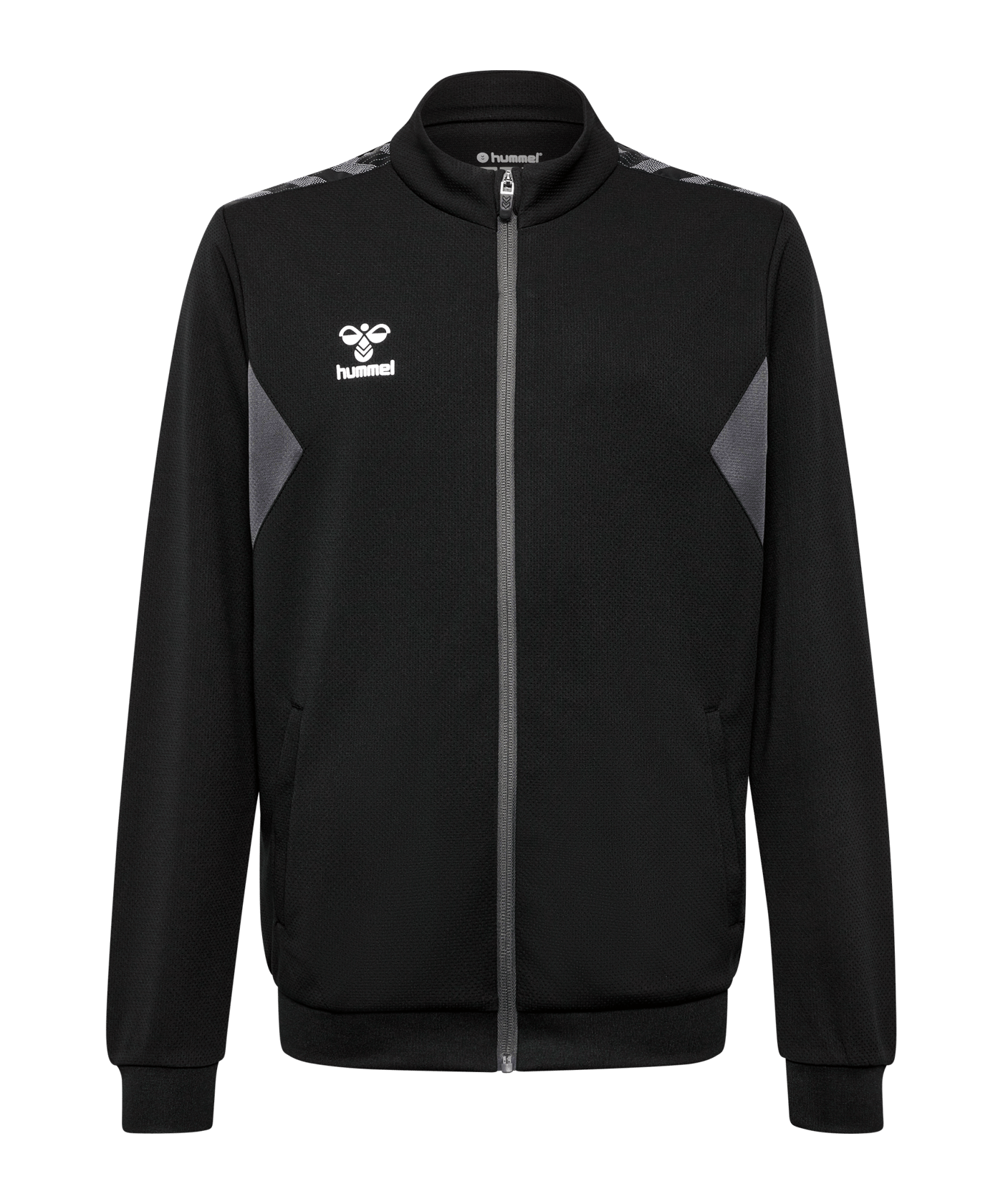 Hummel hmlAUTHENTIC PL Trainingsjacke Kids Schwarz F2001 - schwarz