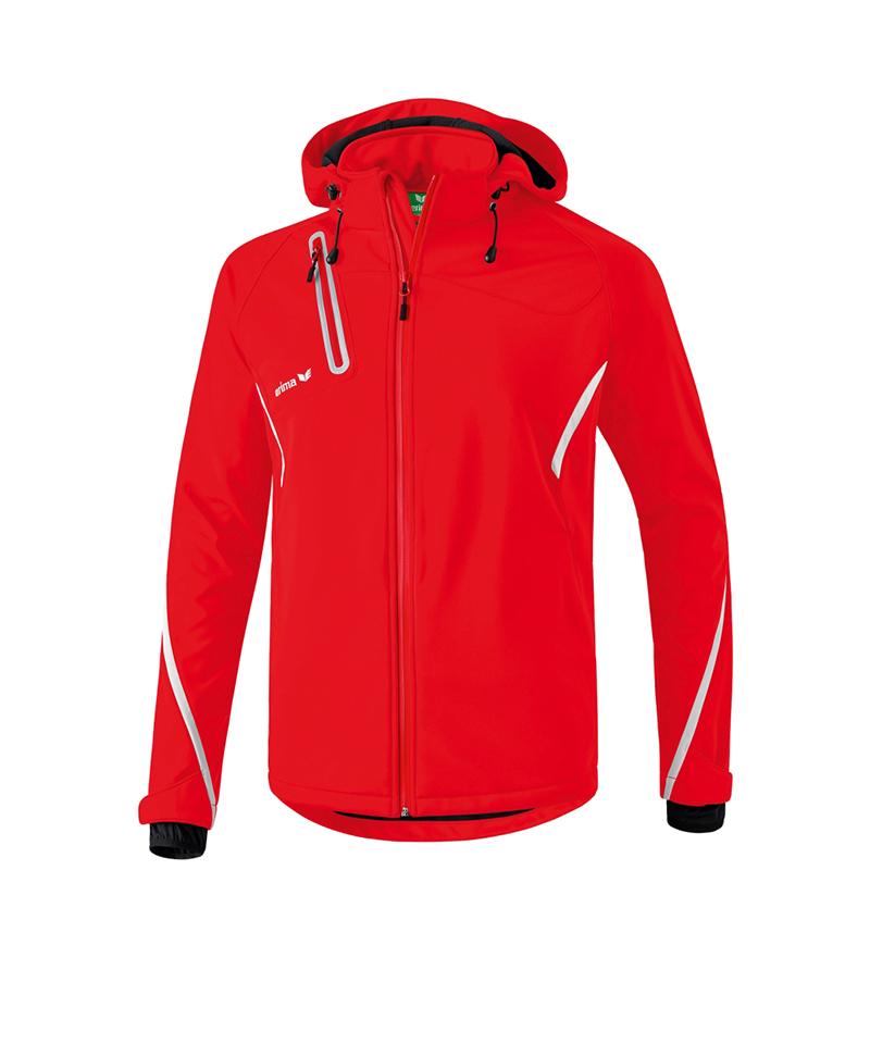 Erima Softshell Jacke Active Wear Kids Rot - rot