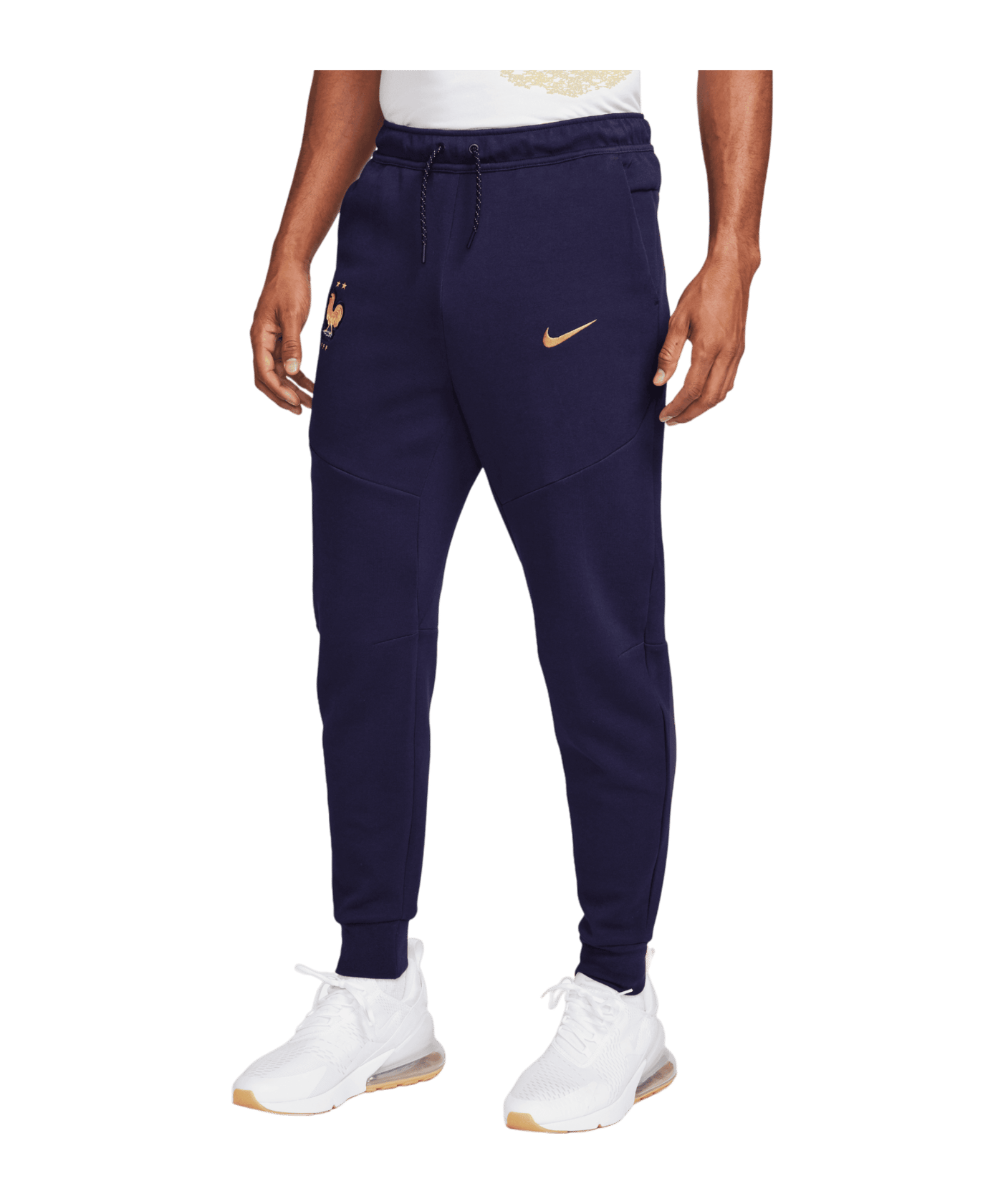 Nike Frankreich Tech Fleece Jogginghose EM 2024 Blau F498 - blau