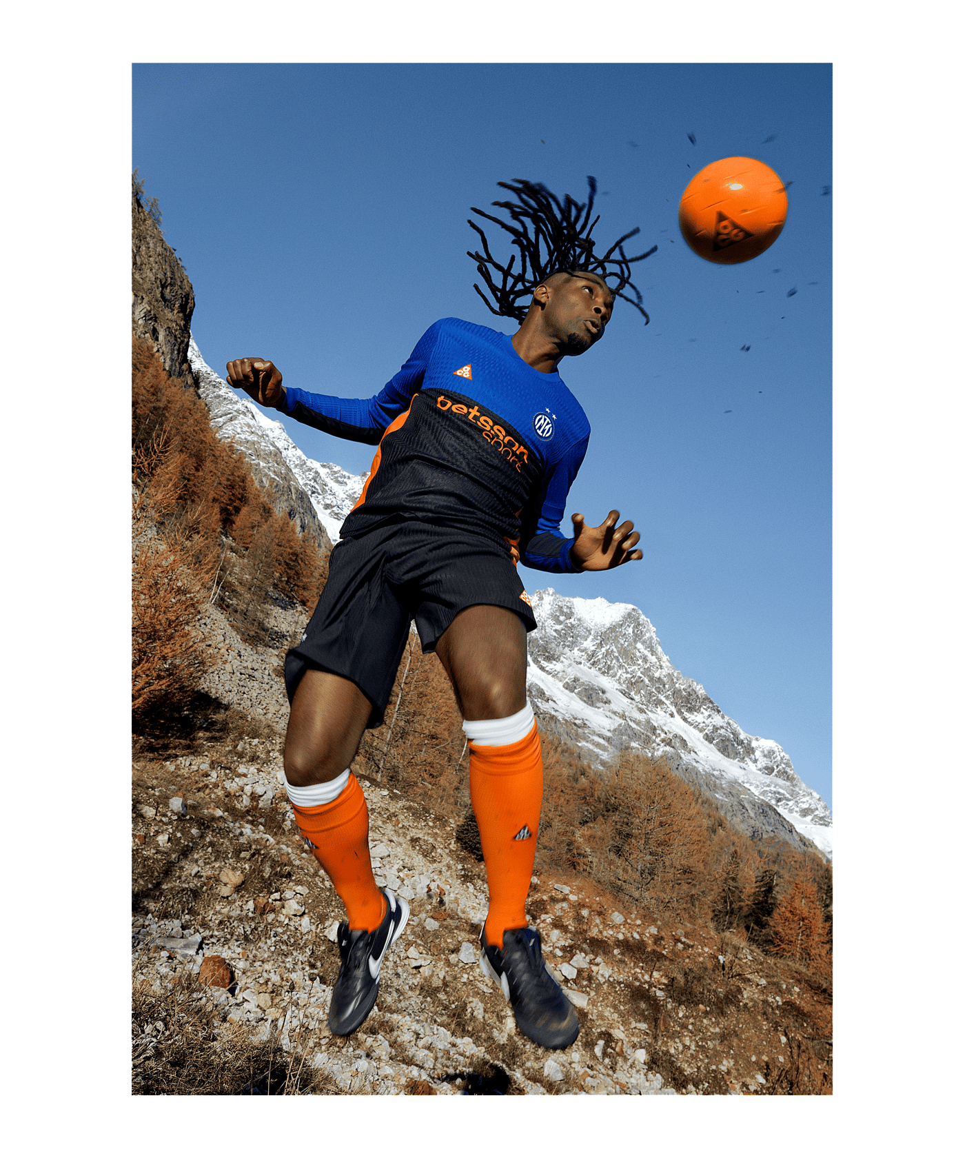 Nike ACG X Inter Mailand 4th Trikot langarm 2025/2026 Blau F413 - blau