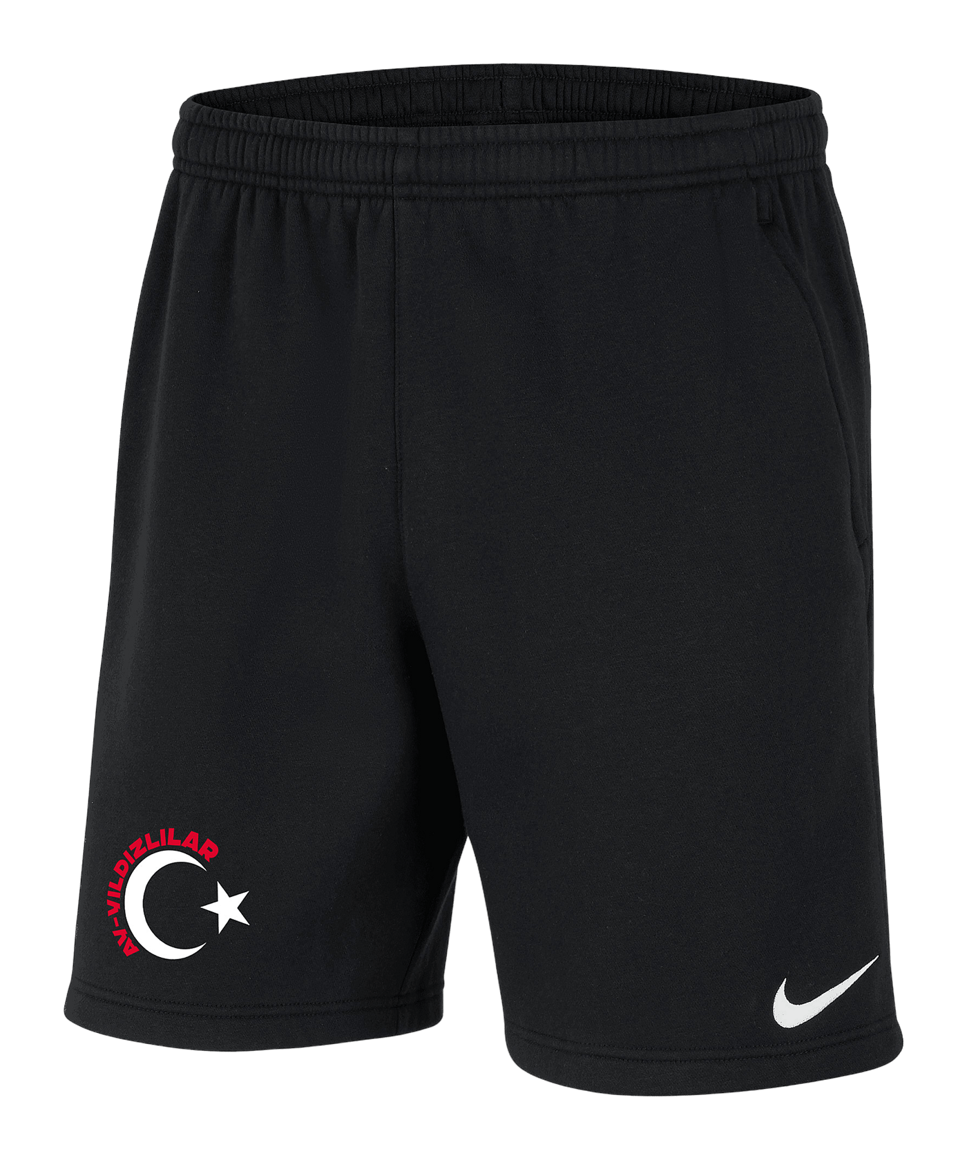 Nike TFF Short EC 2024 Schwarz - schwarz
