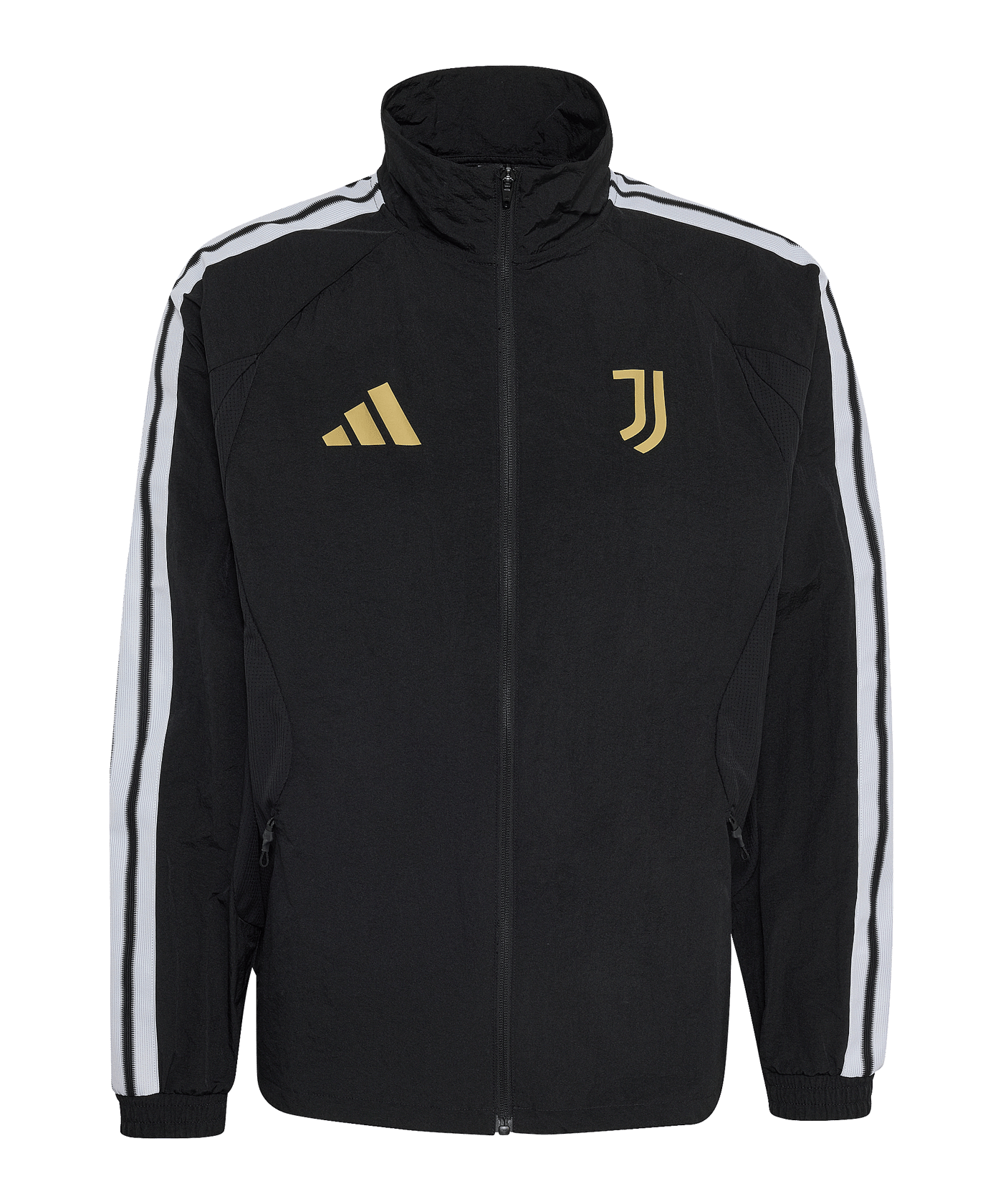 adidas Juventus Turin Anthem Jacke Schwarz - schwarz