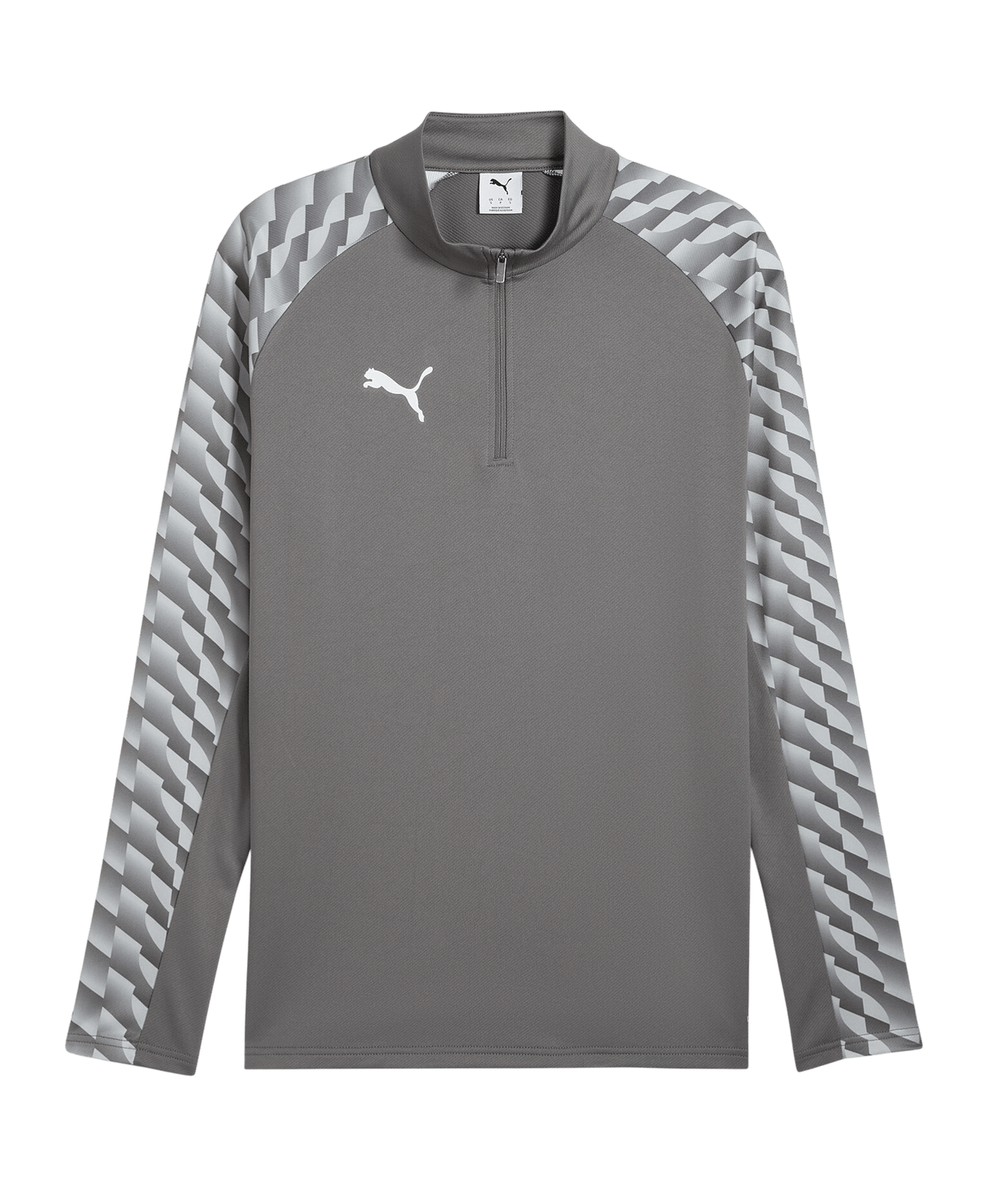 PUMA teamLIGA26 Training 1/4 Zip Top Grau F13 - grau