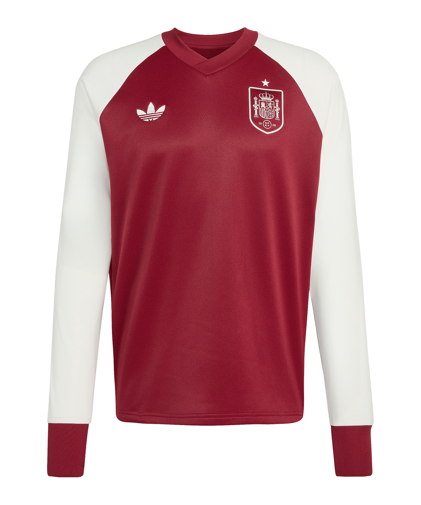 adidas FEF Spanien Prematch Sweatshirt WM 2026 Rot - rot