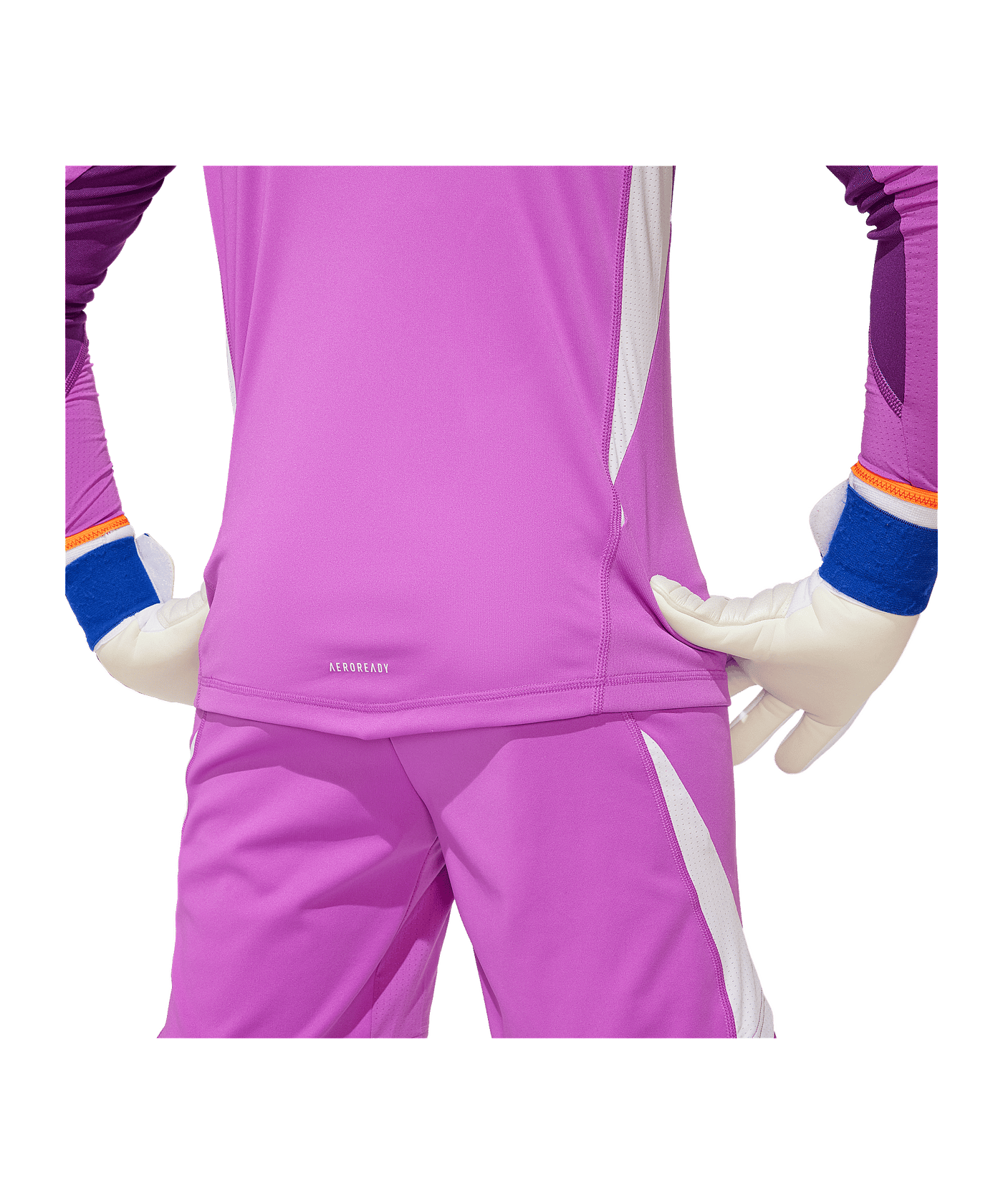 adidas Tiro 25 Pro Torwarttrikot Kids Lila - lila
