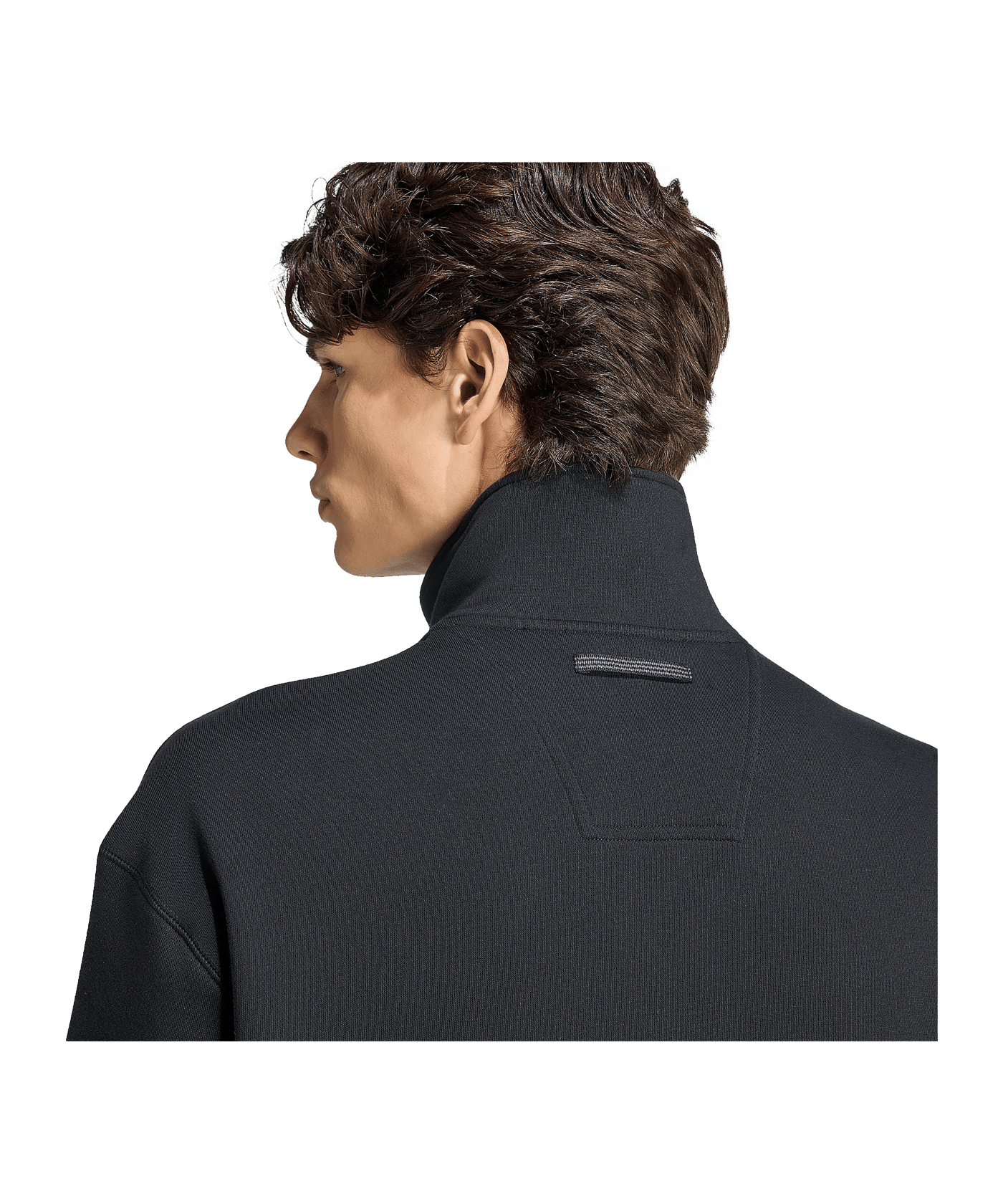 adidas Real Madrid Zip Top Schwarz - schwarz
