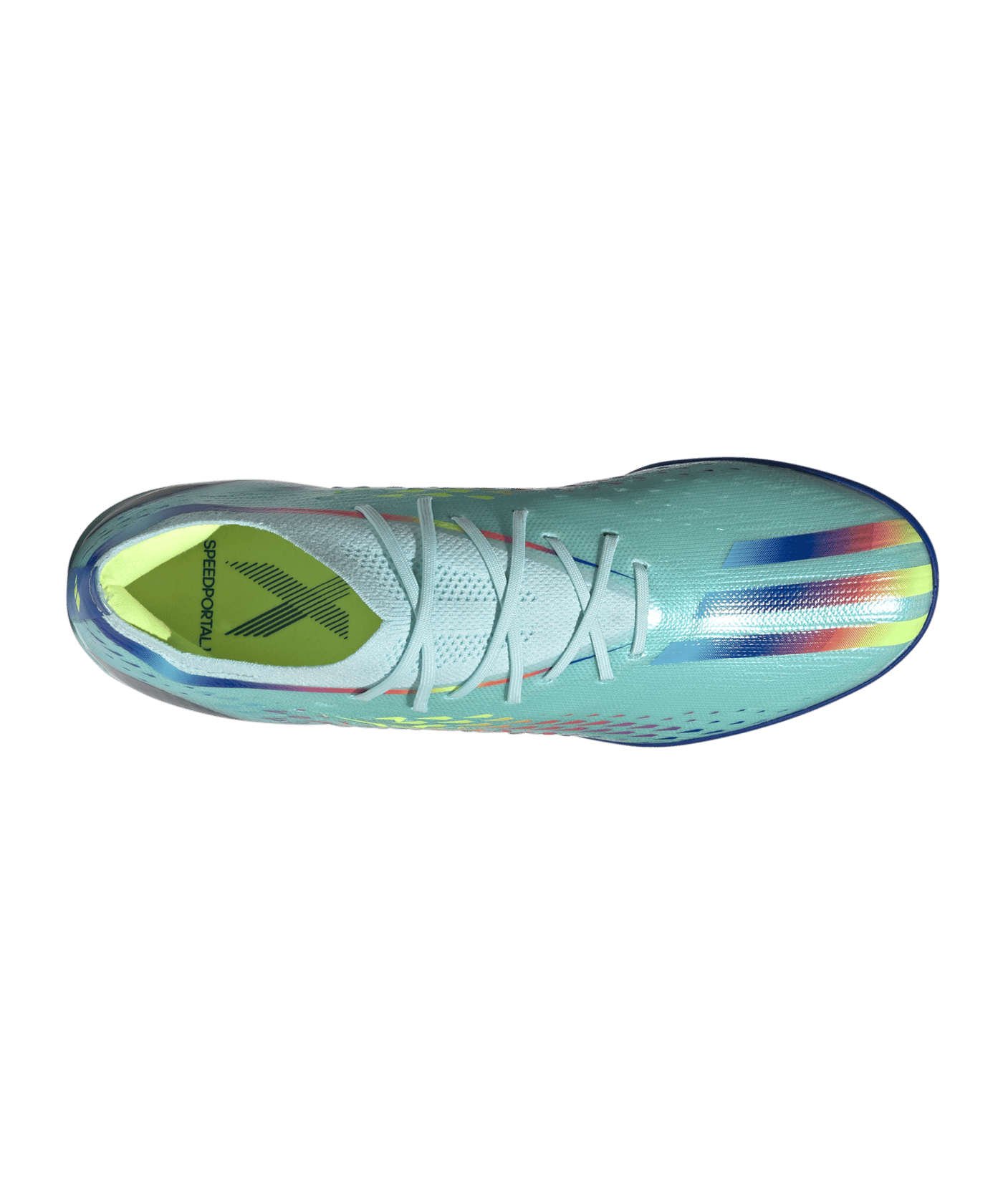 adidas X Speedportal.1 TF Al Rihla Türkis Blau - blau