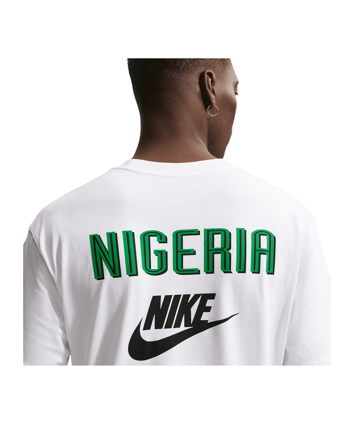 Nike Nigeria Reissue T-Shirt Weiß F100 - weiss