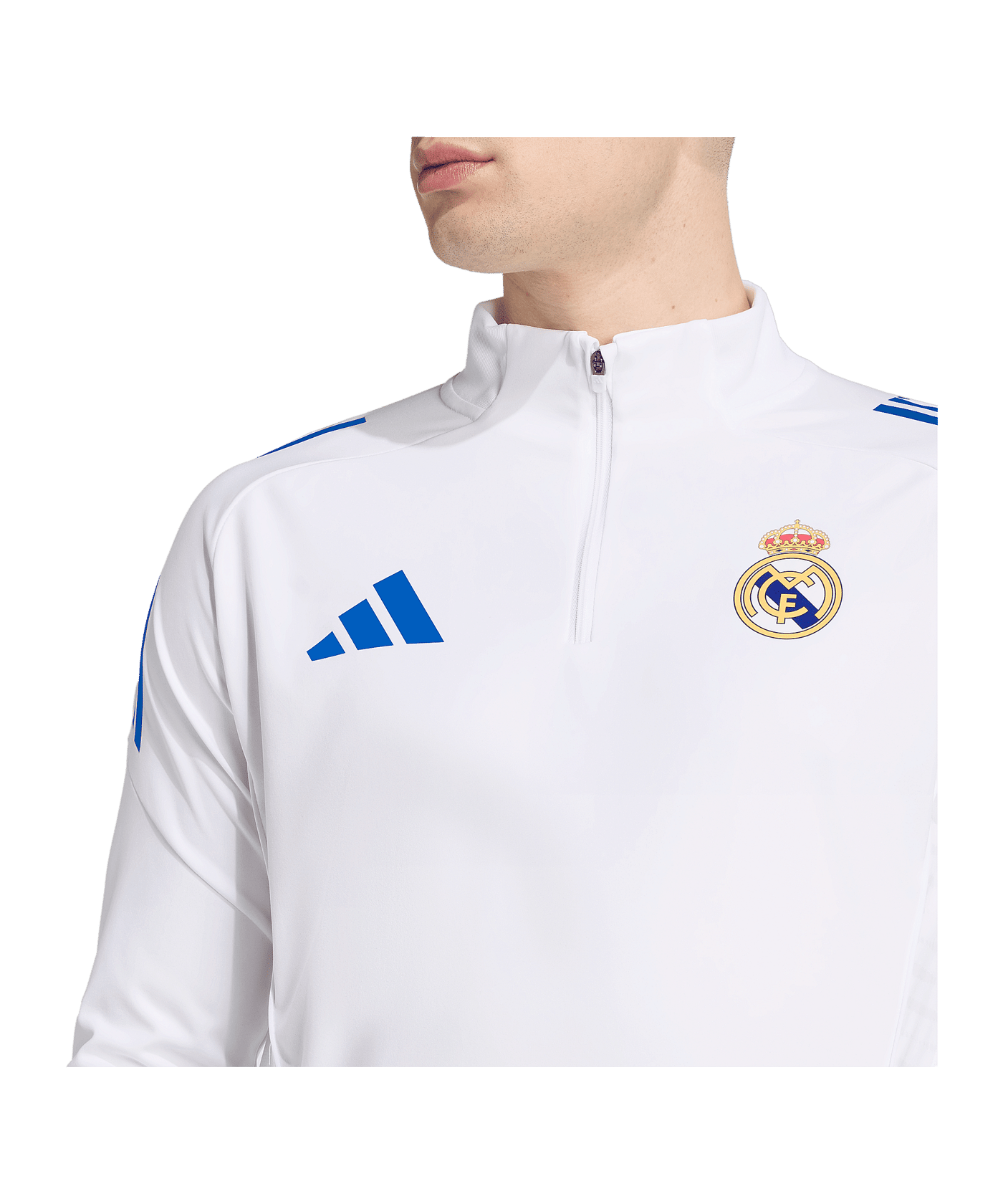adidas Real Madrid Tiro25 Competition Training Sweatshirt 2025/2026 Weiß - weiss