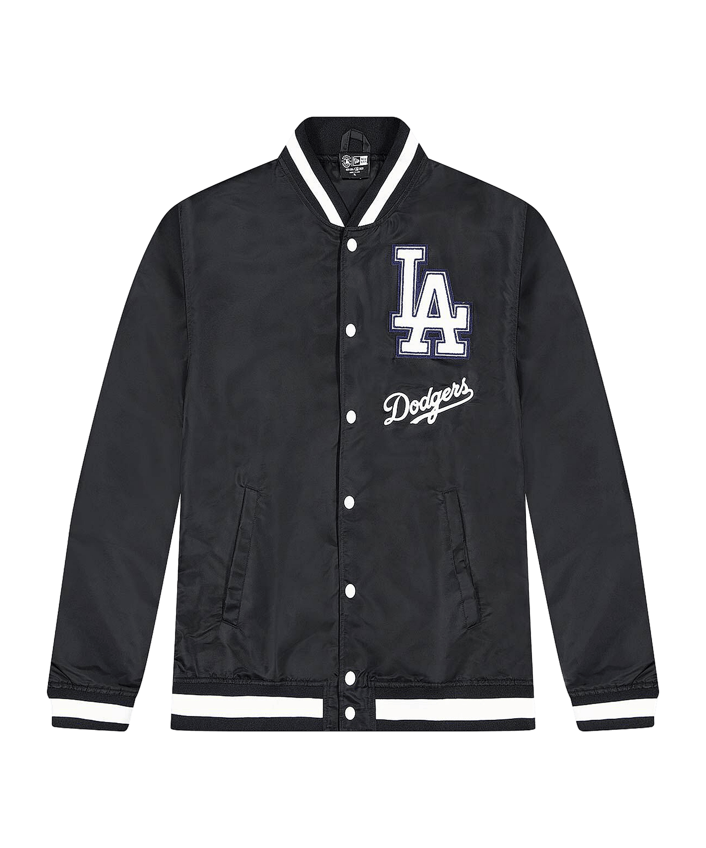 New Era Los Angeles Dodgers Varsity Jacke Schwarz - schwarz