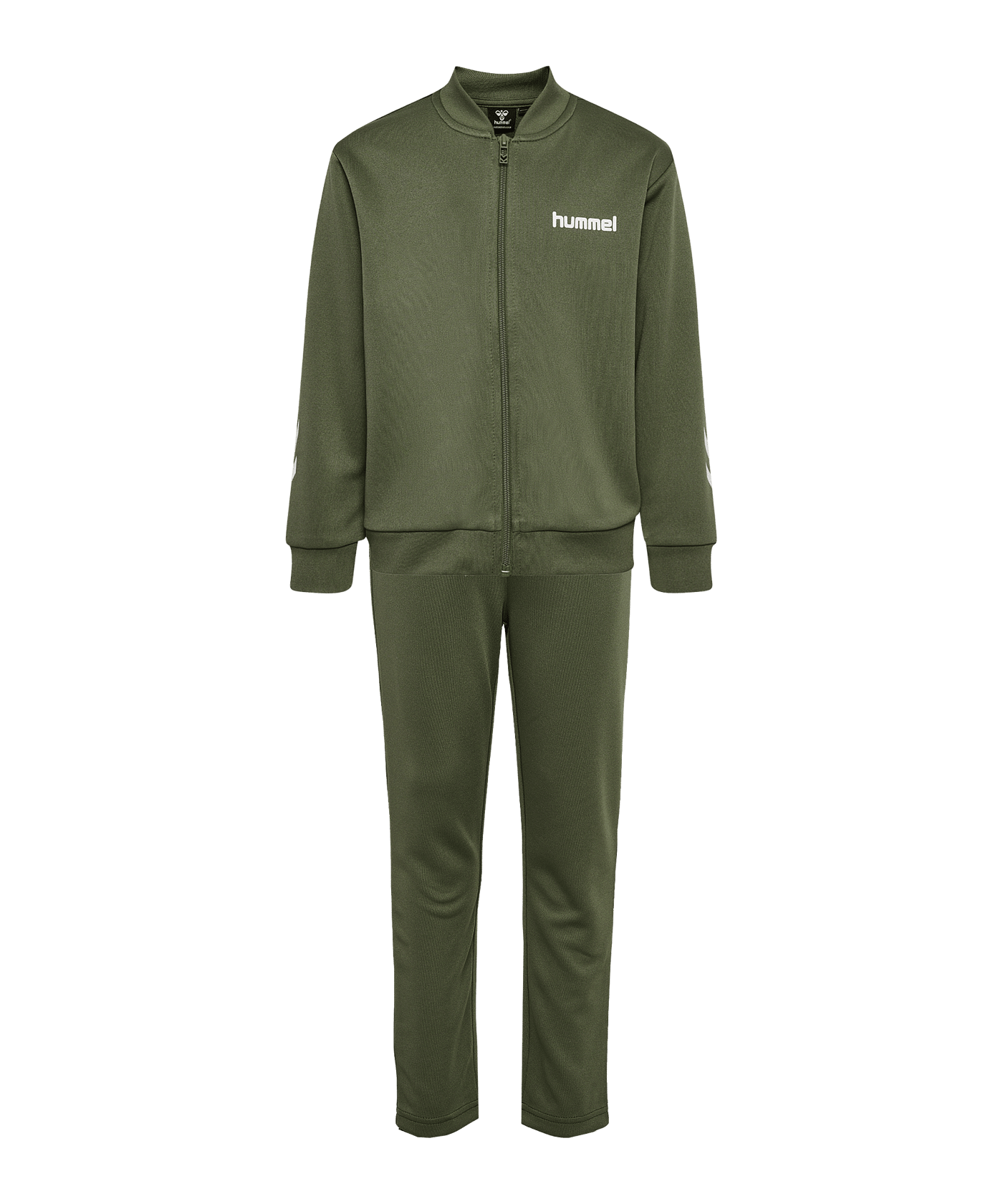 Hummel Trainingsanzug Kids Grün F6002 - gruen