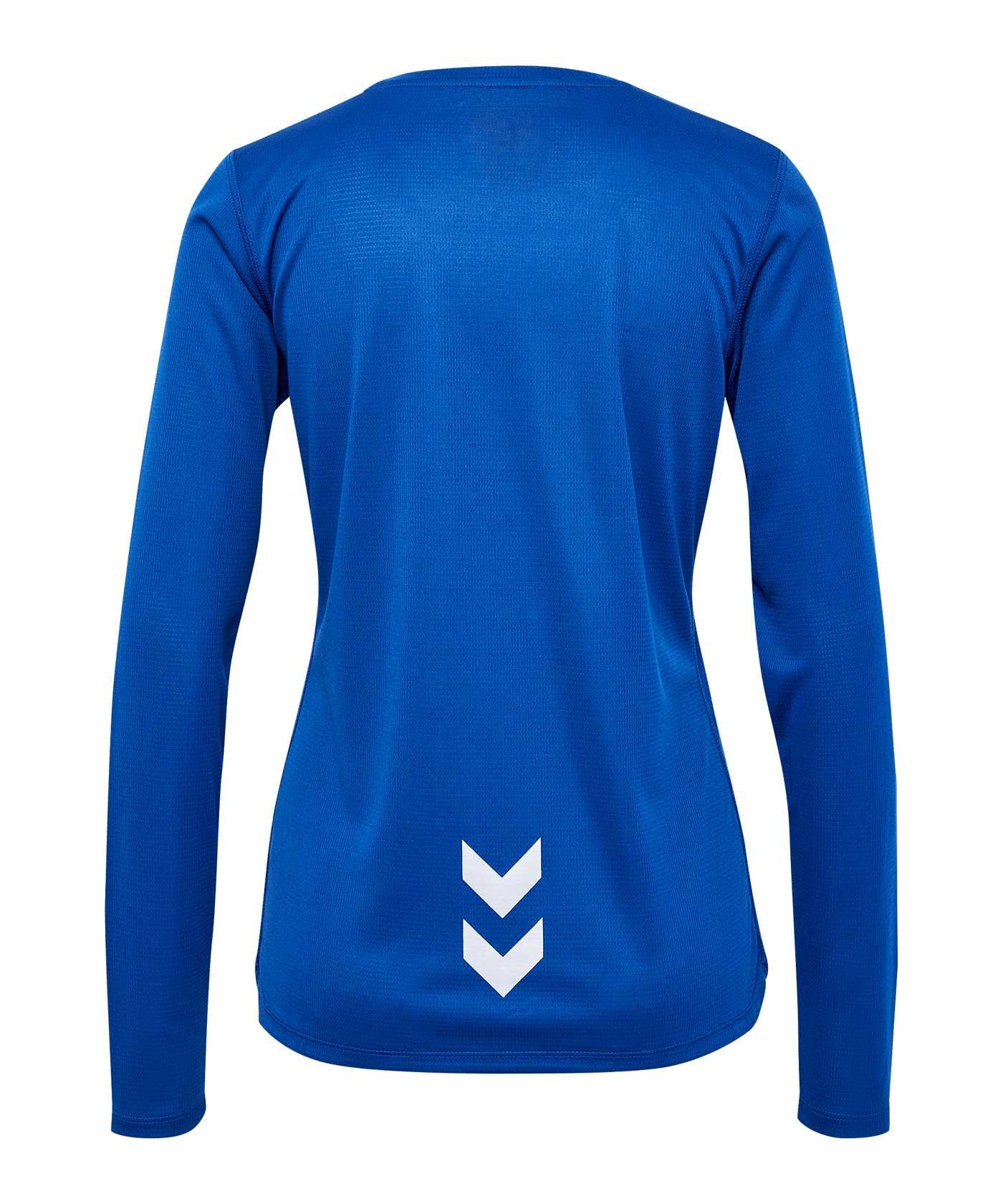 Hummel Run Trikot langarm Damen Blau F7045 - blau