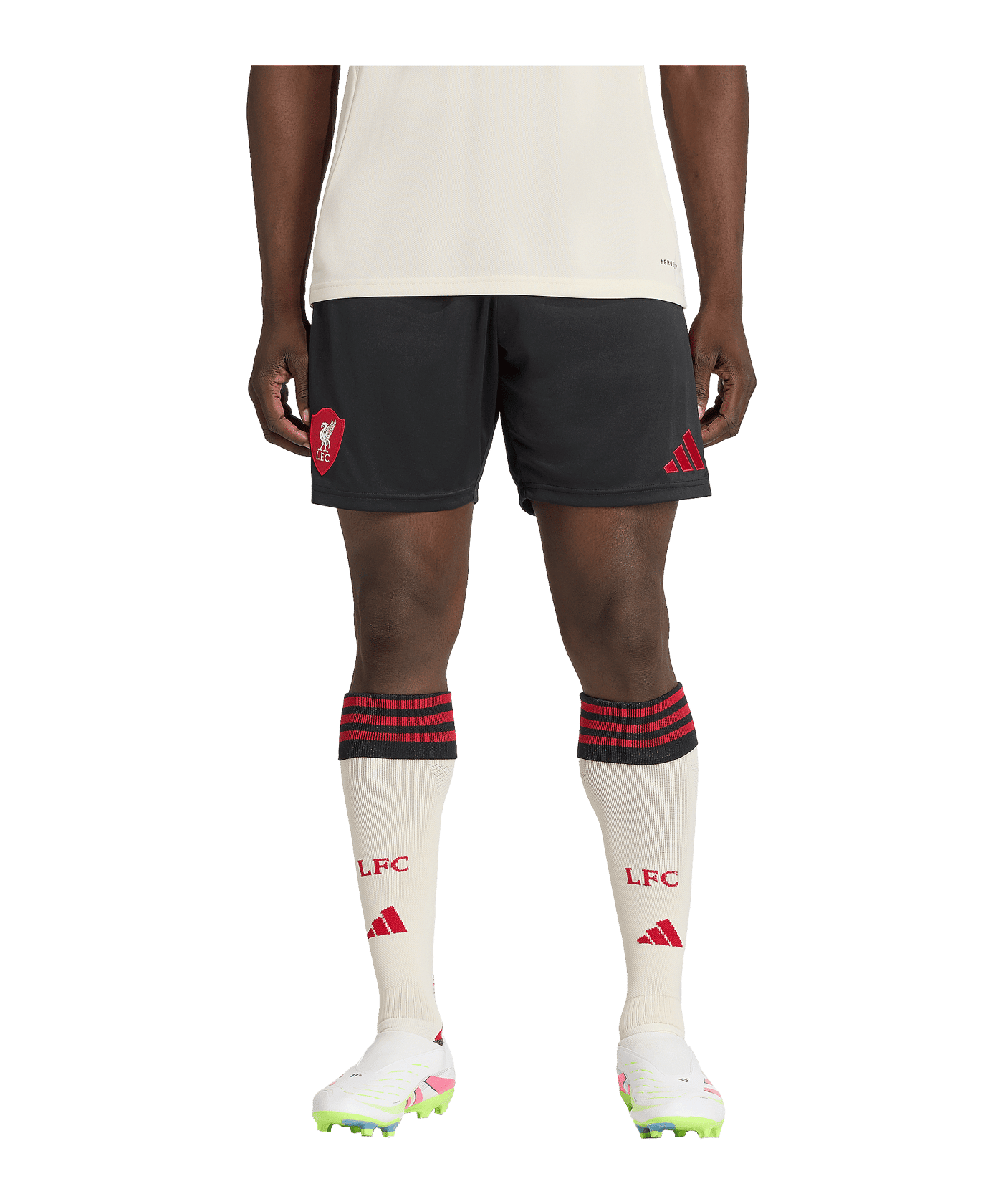 adidas FC Liverpool Short Away 2025/2026 Schwarz - schwarz