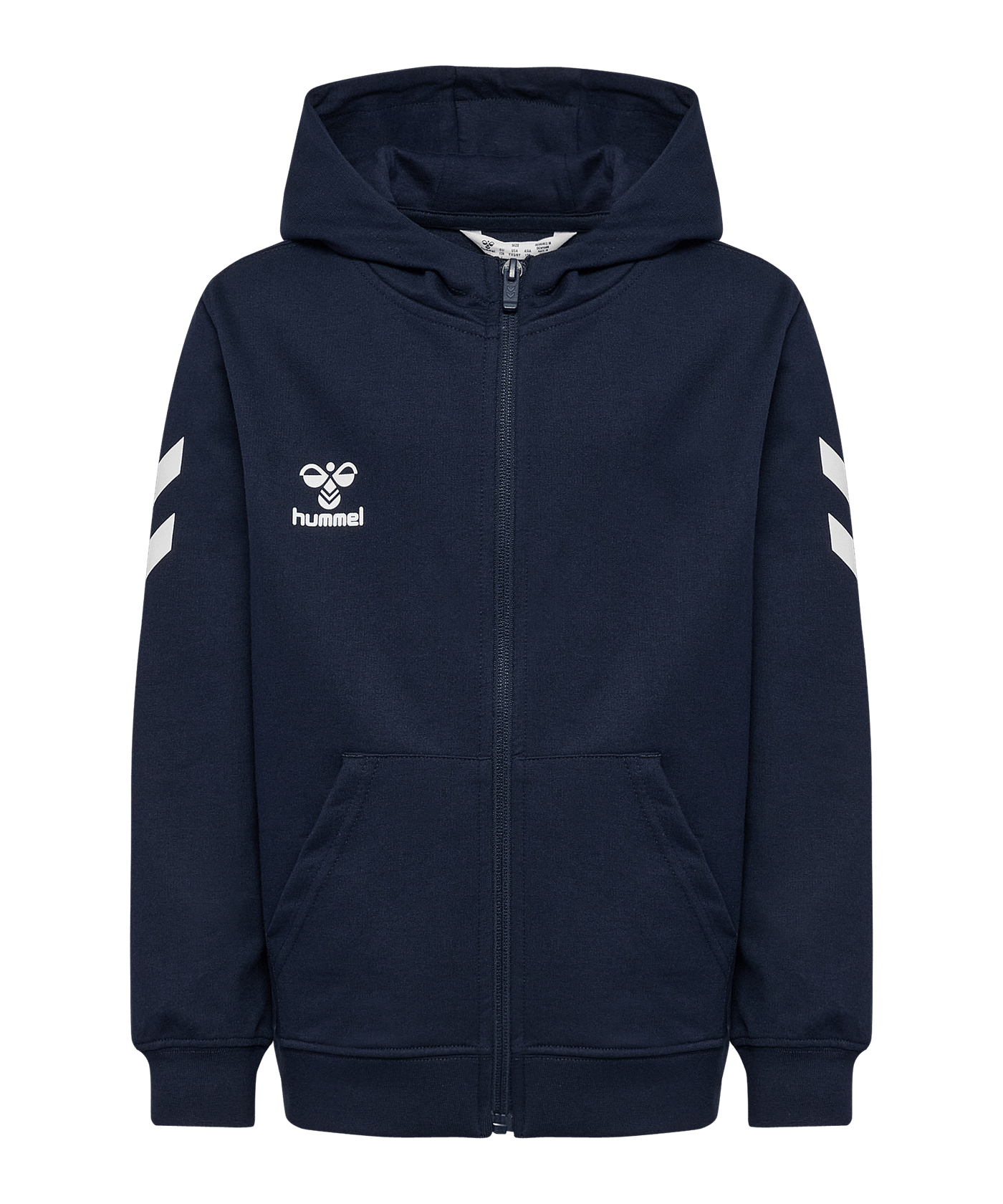 Hummel Go 2.0 Chevron Kapuzenjacke Kids Blau F7026 - blau