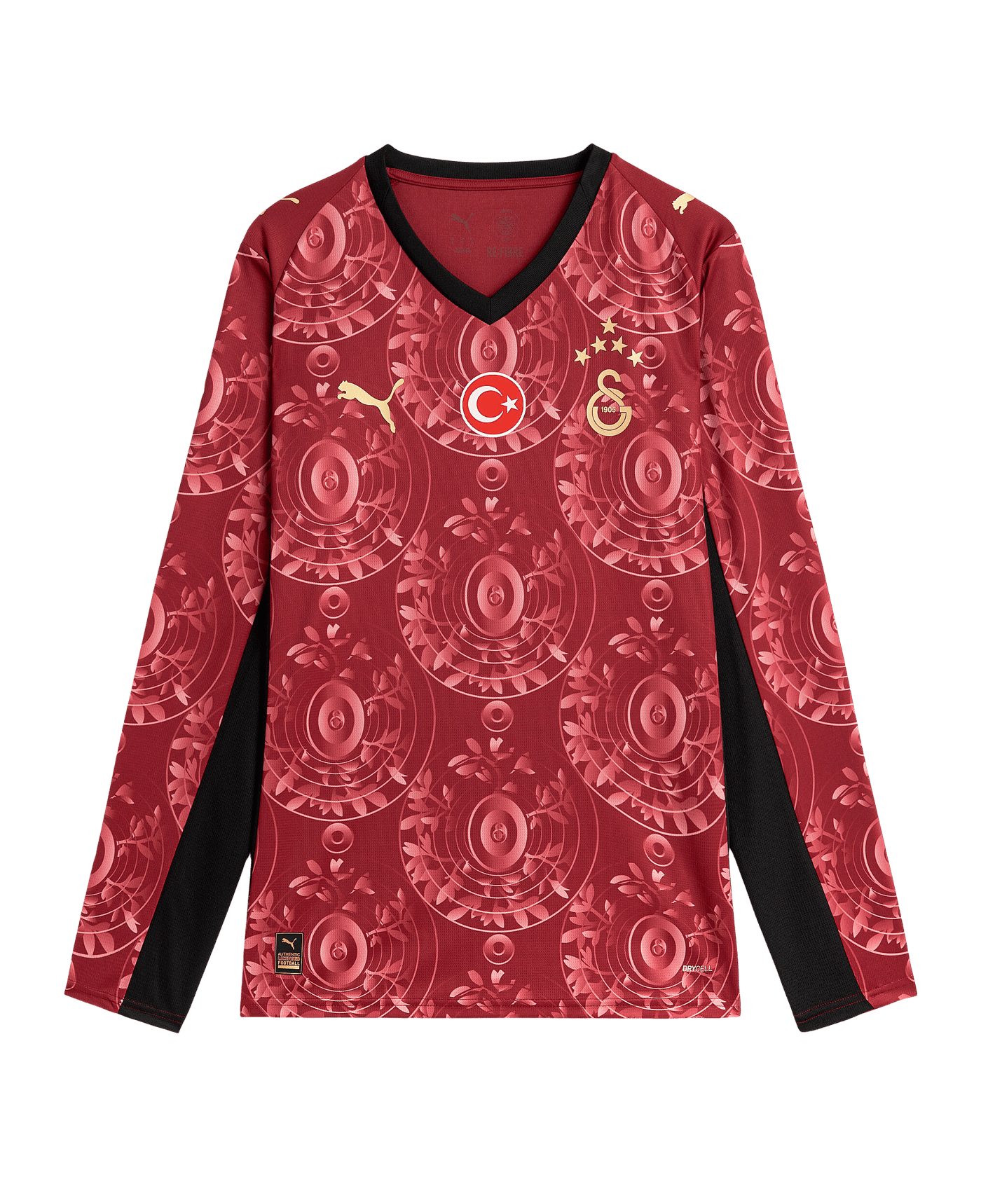 PUMA Galatasaray Istanbul Trikot langarm 3rd 2025/2026 Rot F03 - rot