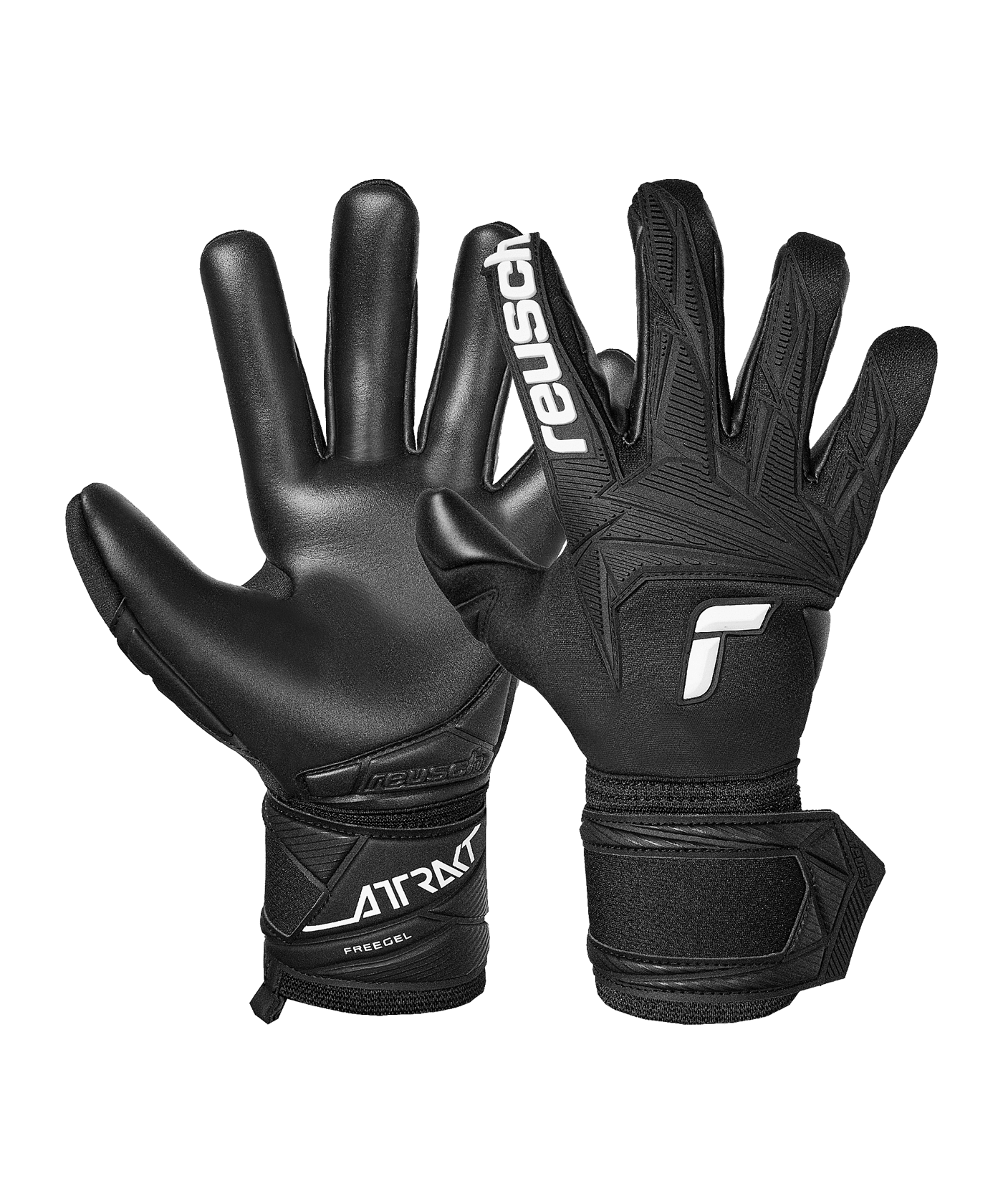 Reusch Attrakt Freegel Infinity Torwarthandschuhe Schwarz