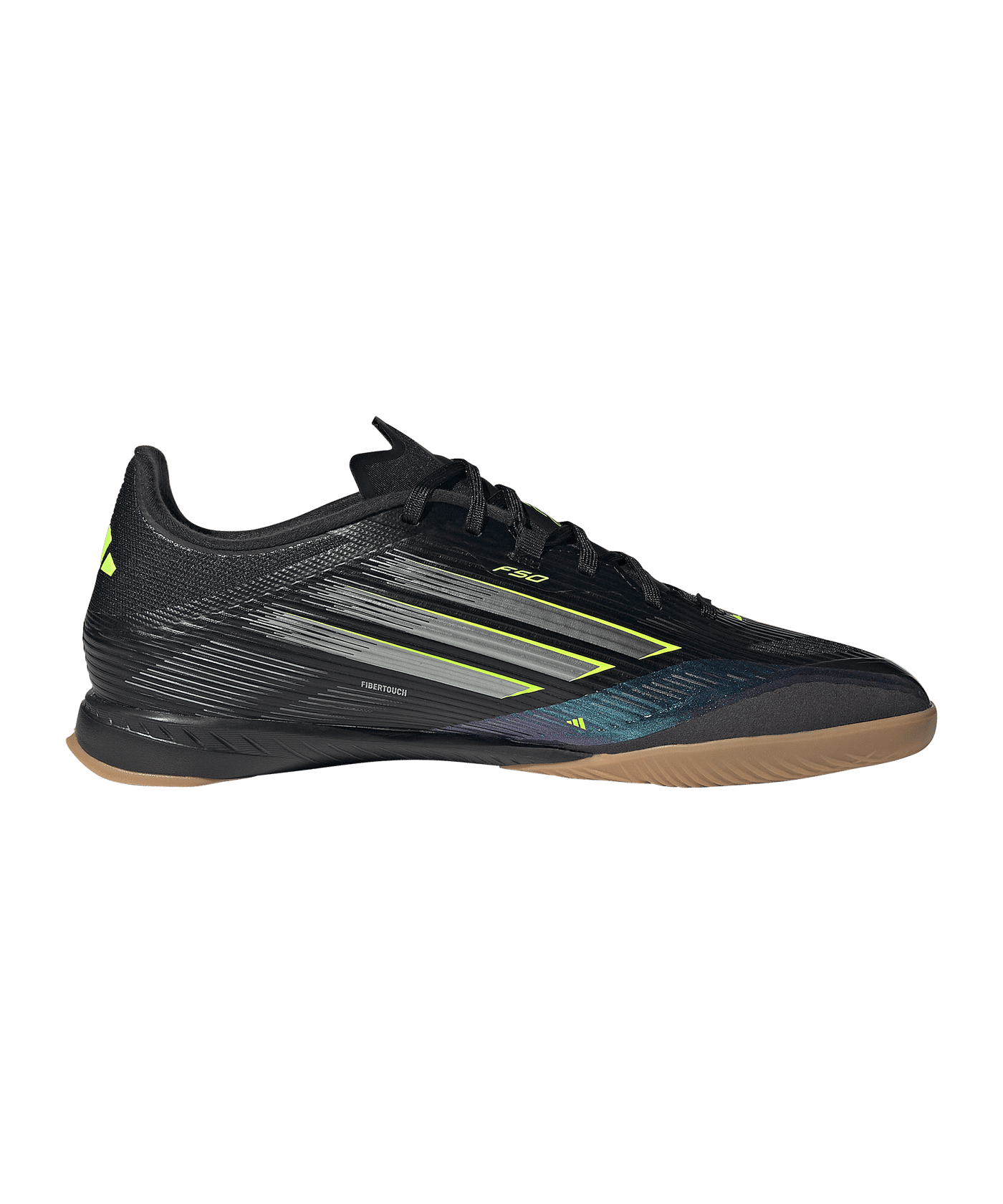 adidas F50 League IN Electric Stealth Schwarz - schwarz