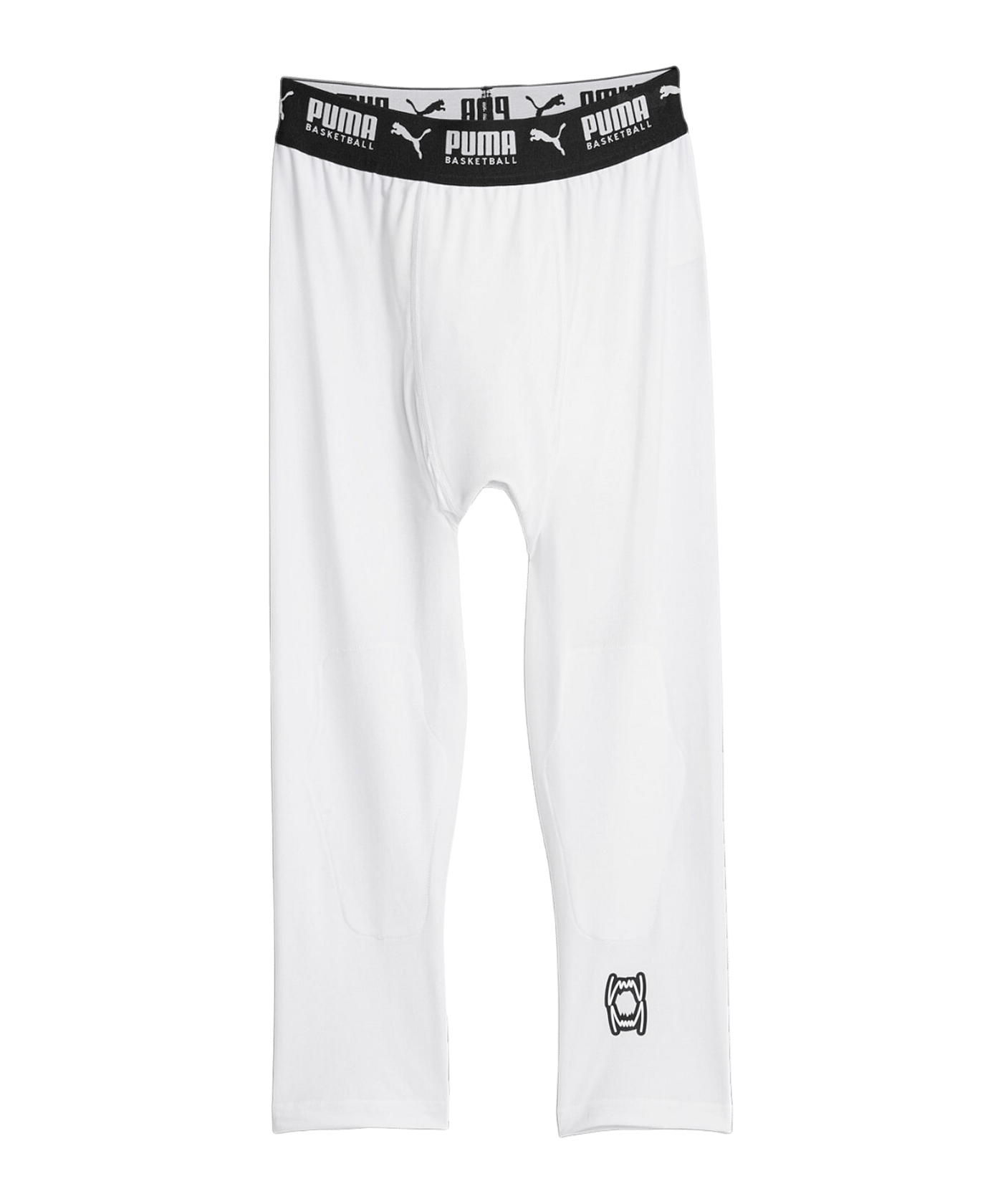 PUMA Hoops Team 3/4 Tight Weiss F02 - weiss