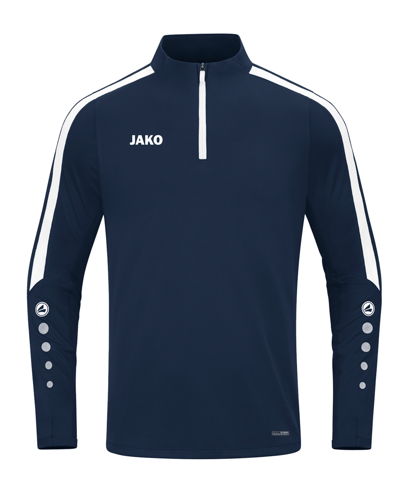 JAKO Power Sweatshirt Blau Weiss F900 - blau