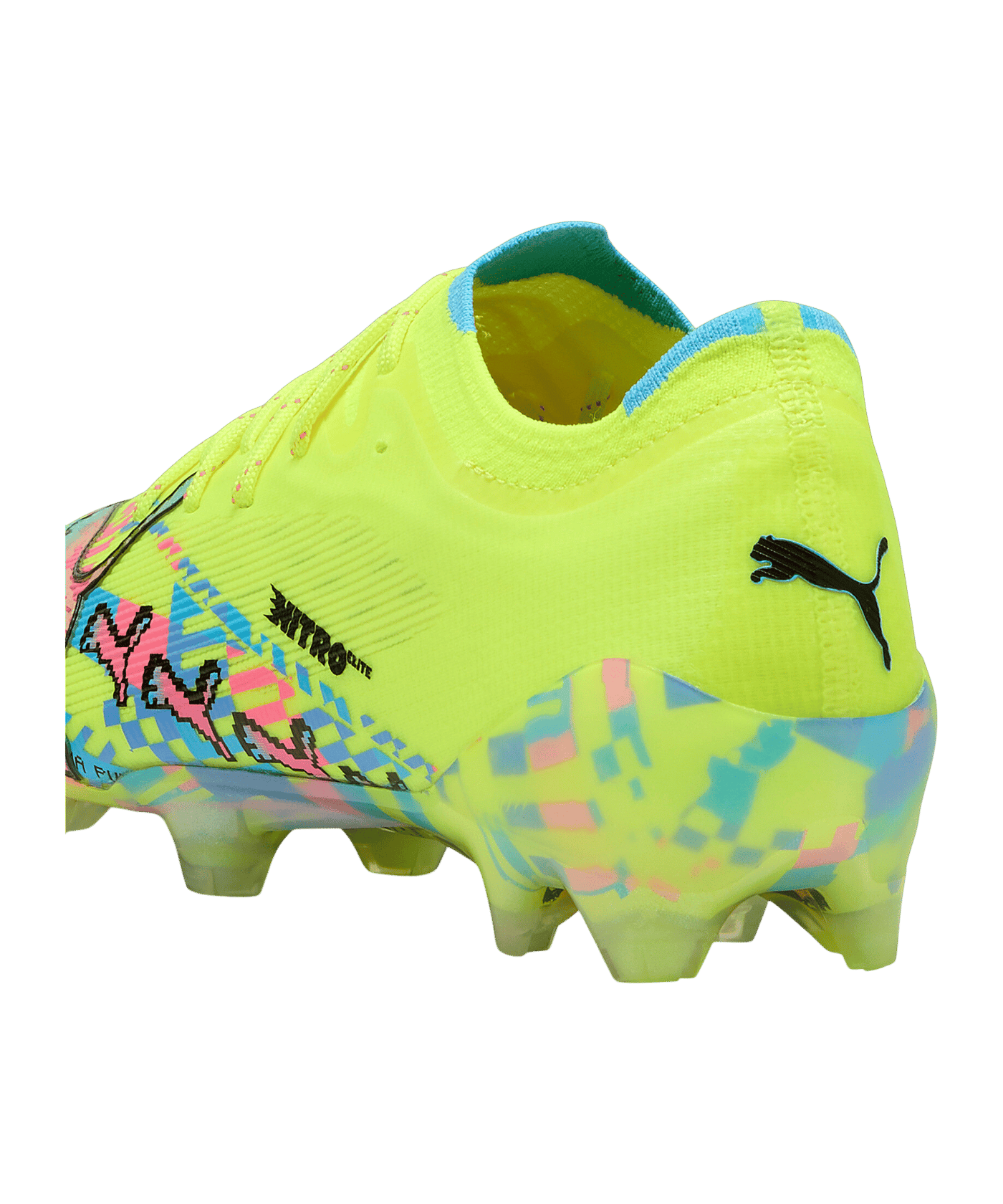 PUMA ULTRA Nitro 7 Ultimate Advanced FG Level Up Weiß F01 - gruen