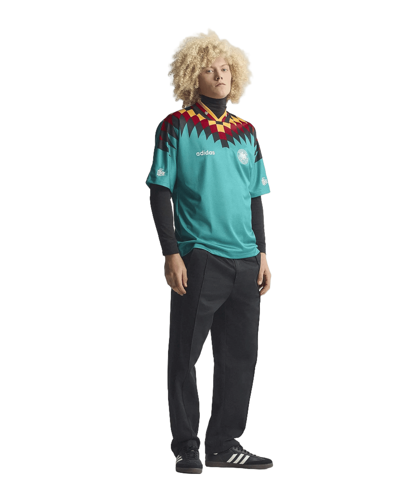 adidas DFB Deutschland Bringback 1994 Trikot Away Grün - gruen