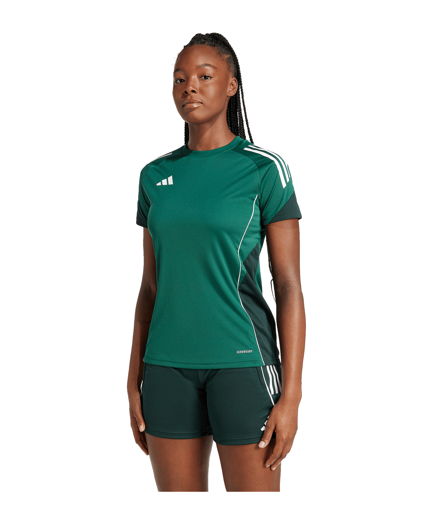 adidas Tiro 25 Competition Trikot Damen Grün Grün - gruen