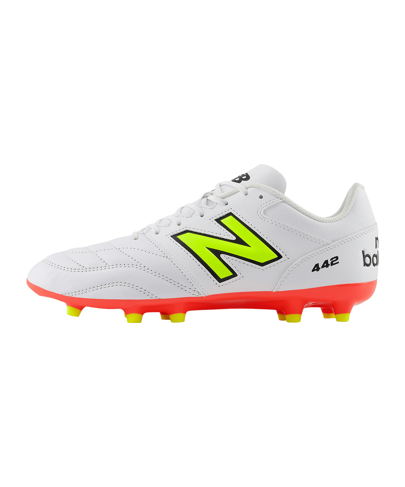 New Balance 442 Team V2 FG Flash Point Weiss FIB2 - weiss