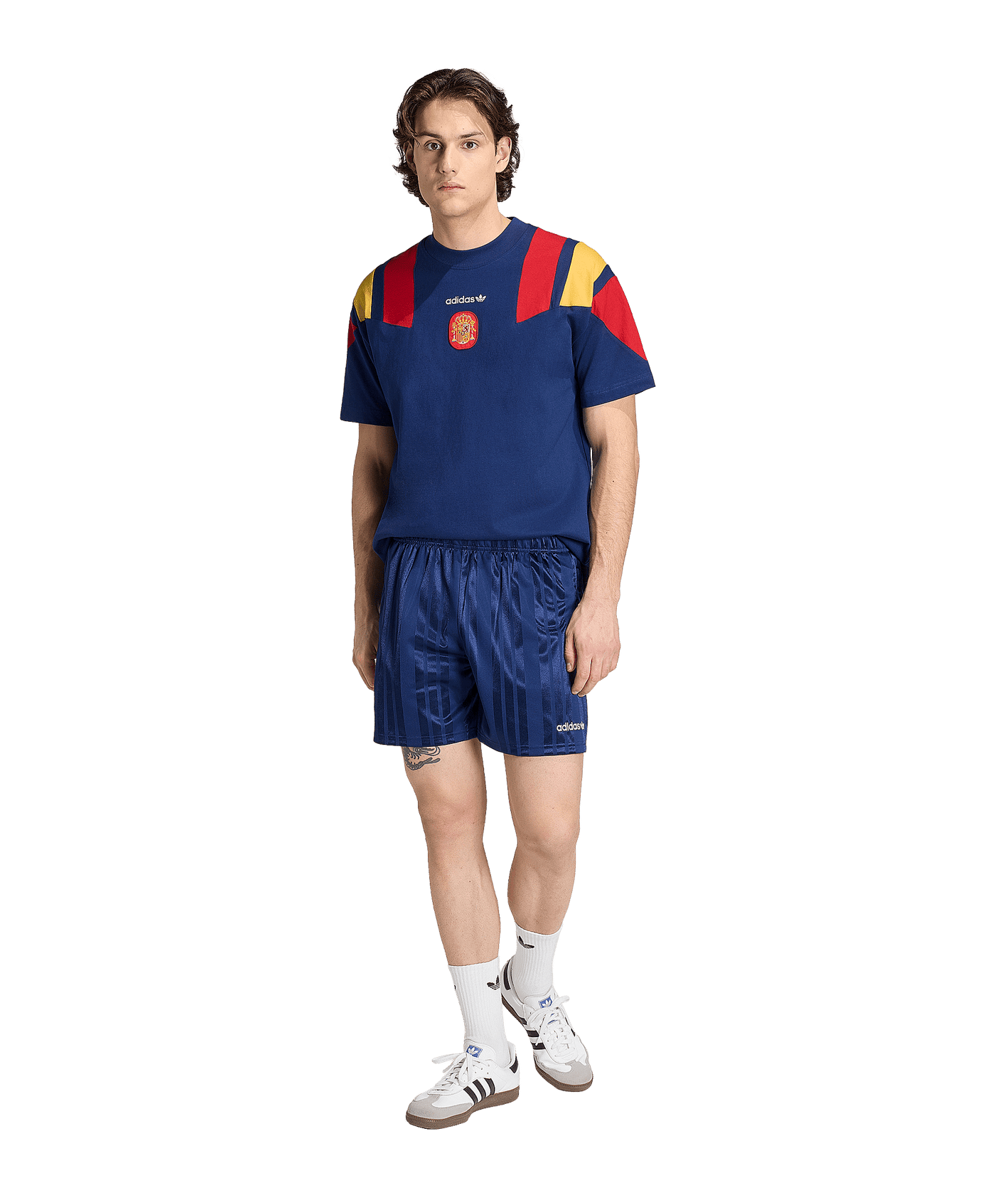 adidas RFEF Spanien EQT Short Blau - blau