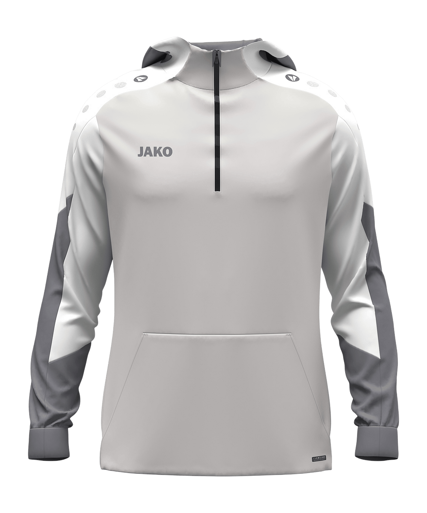 JAKO Dynamic Kapuzenjacke Kids Grau F837 - grau