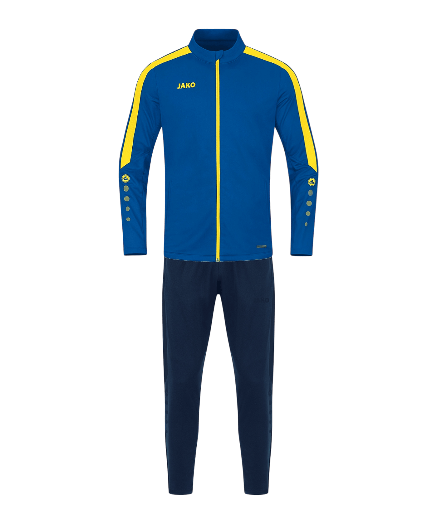 JAKO One Power Trainingsanzug Kids Blau F404 - blau