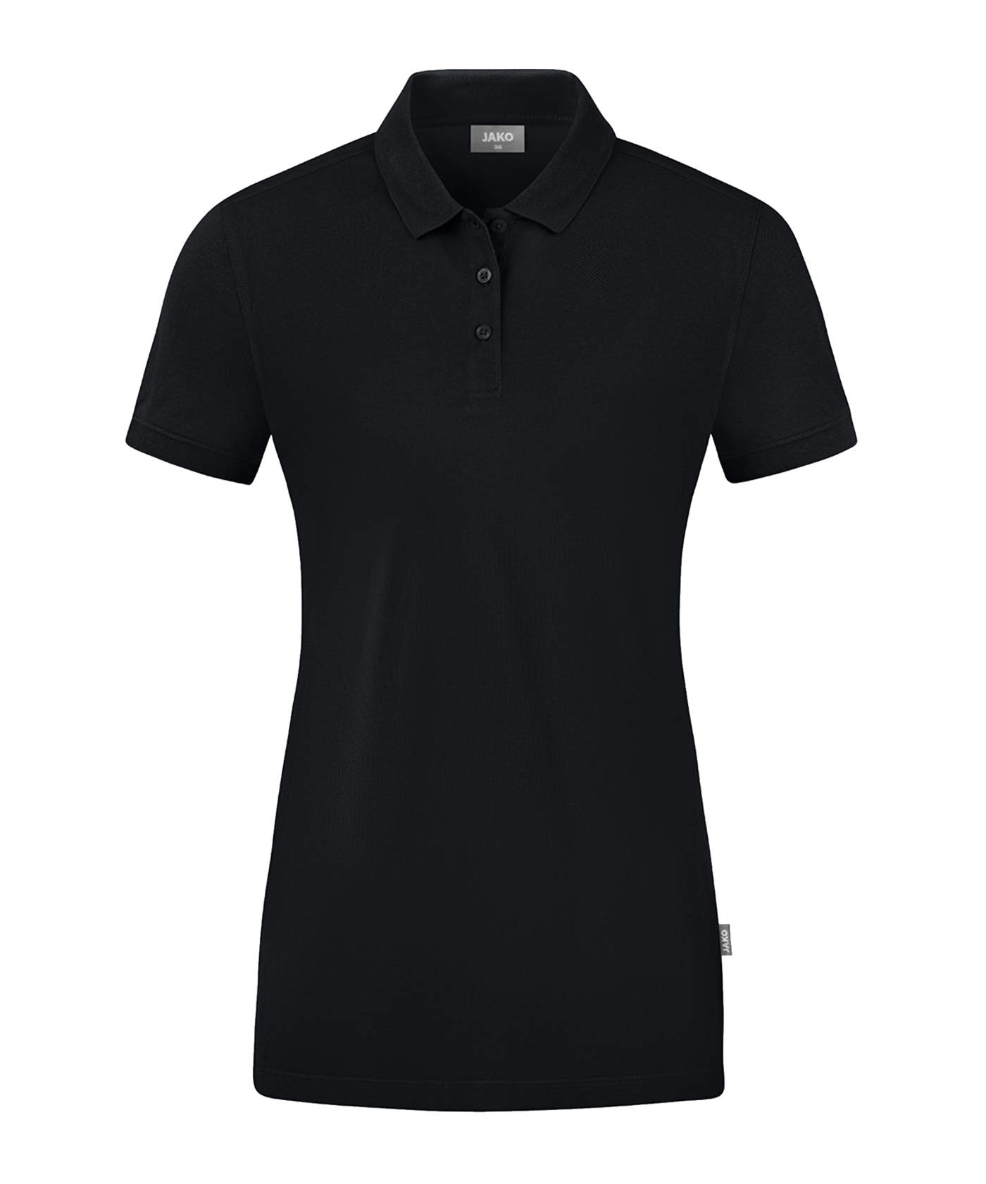 Jako Doubletex Polo Shirt Damen Schwarz F800 - schwarz