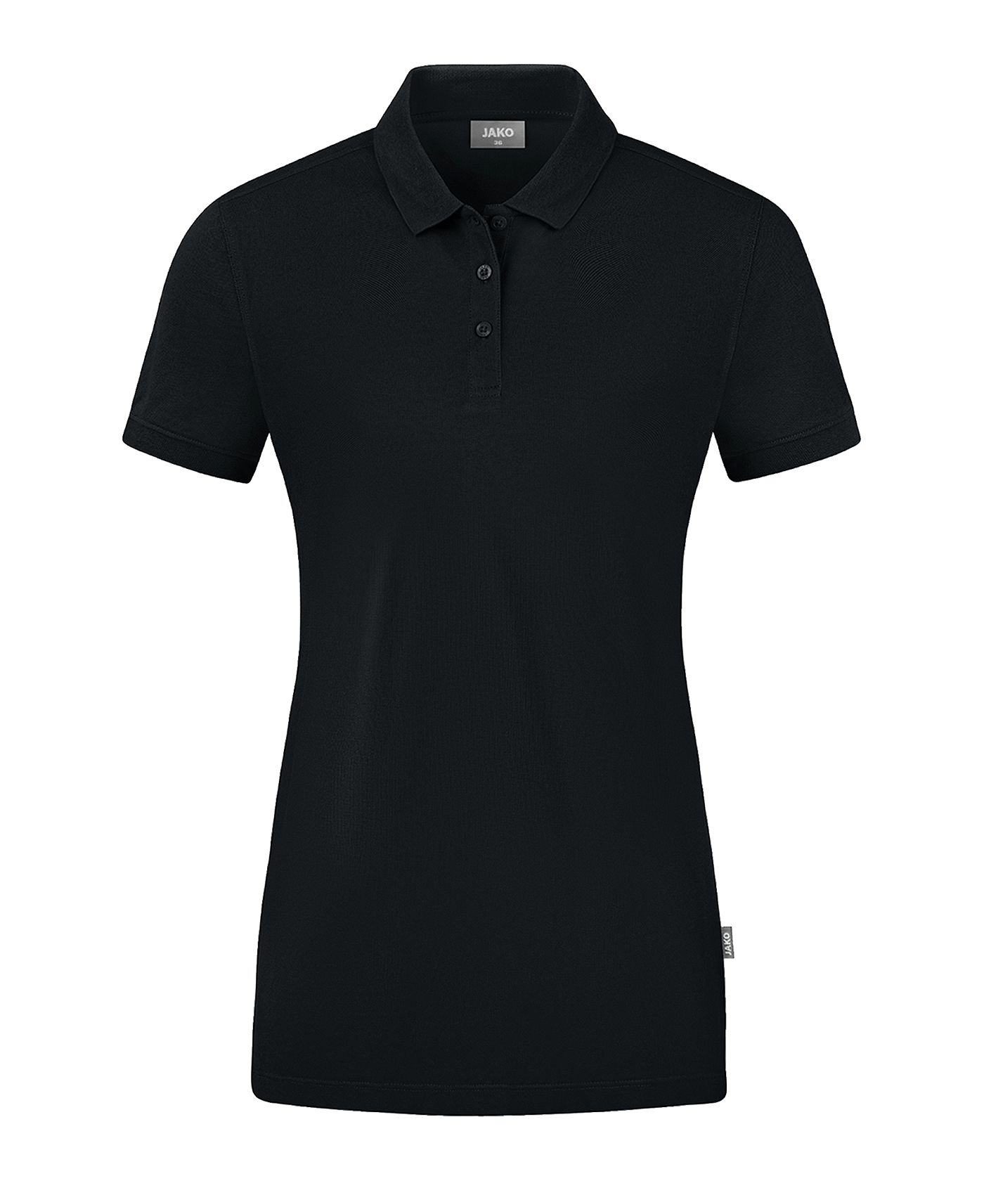Jako Doubletex Polo Shirt Damen Schwarz F800 - schwarz