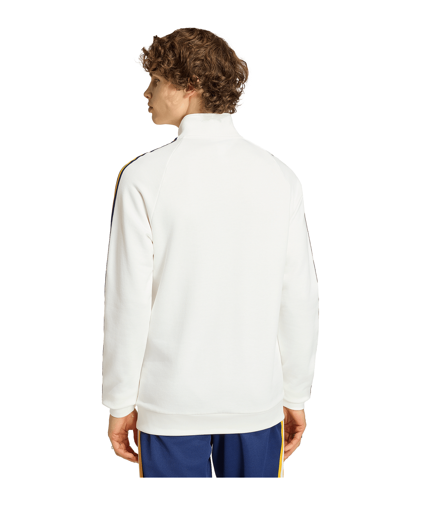 adidas Real Madrid OG Half Zip Top Weiß - weiss