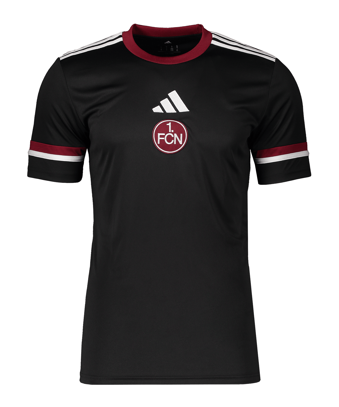adidas 1. FC Nürnberg Prematch T-Shirt 2025/2026 Schwarz - schwarz