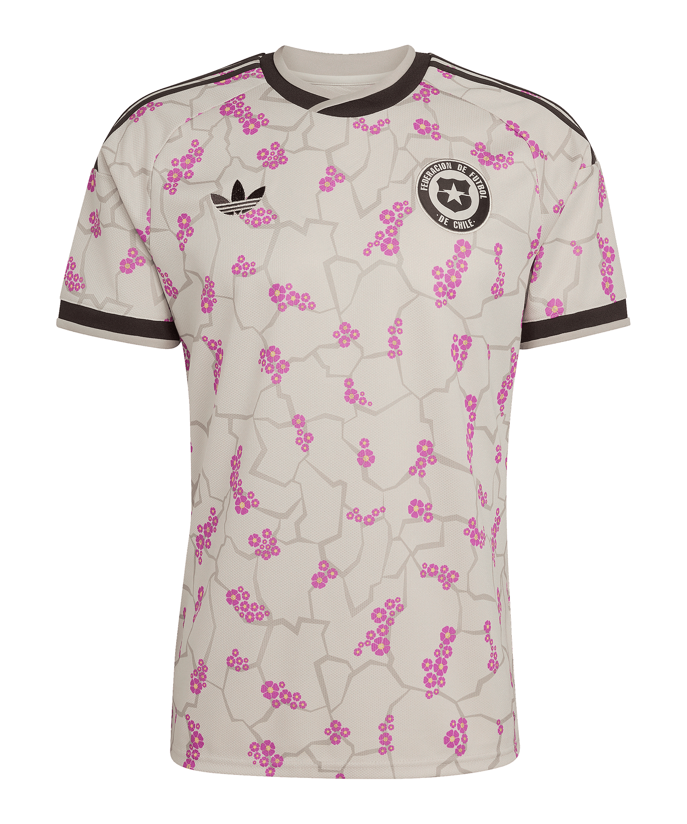 adidas FFCH Chile Trikot Away 2026 Beige - beige