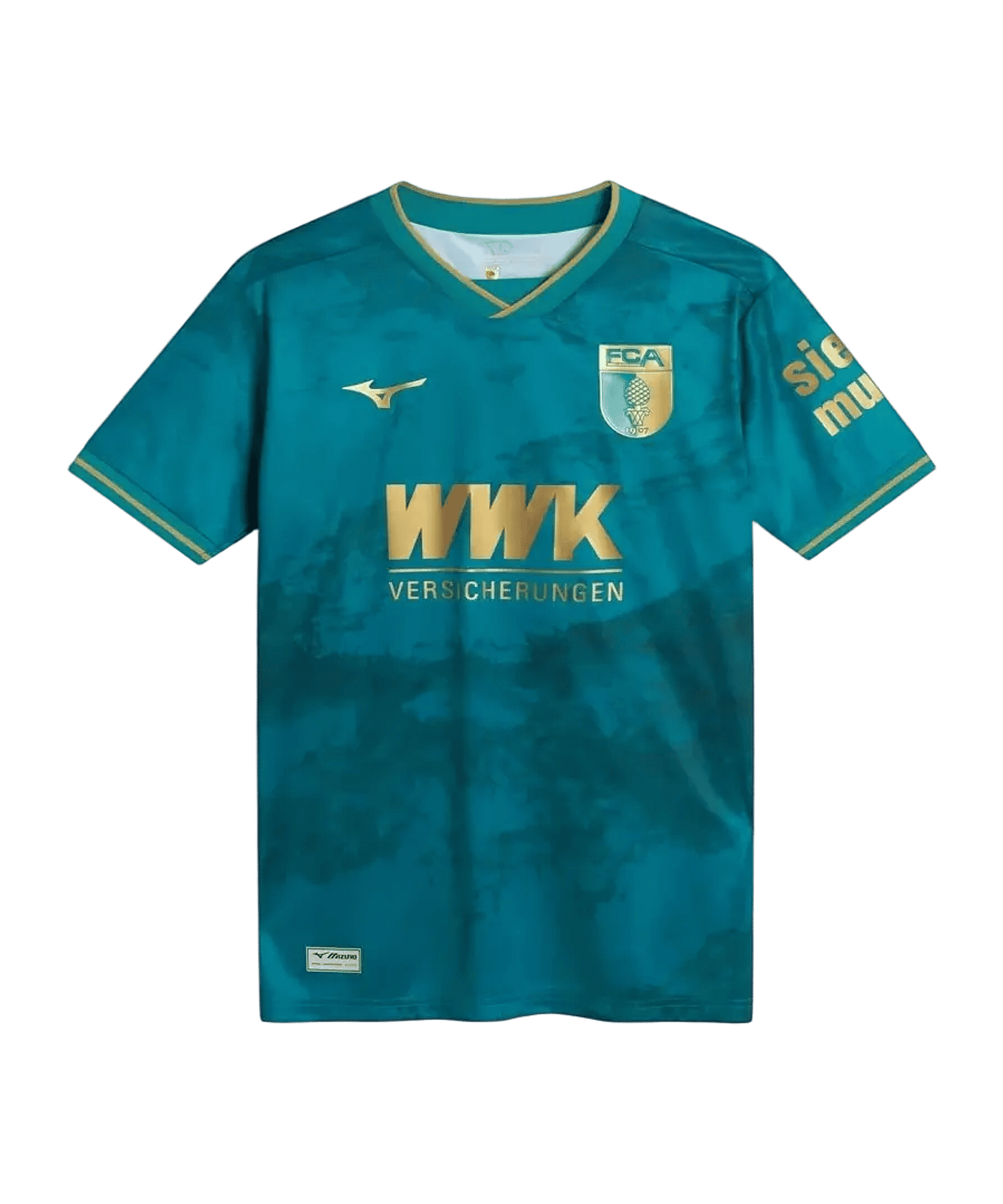 Mizuno FC Augsburg Trikot Away 2026/2027 Grün F30 - gruen