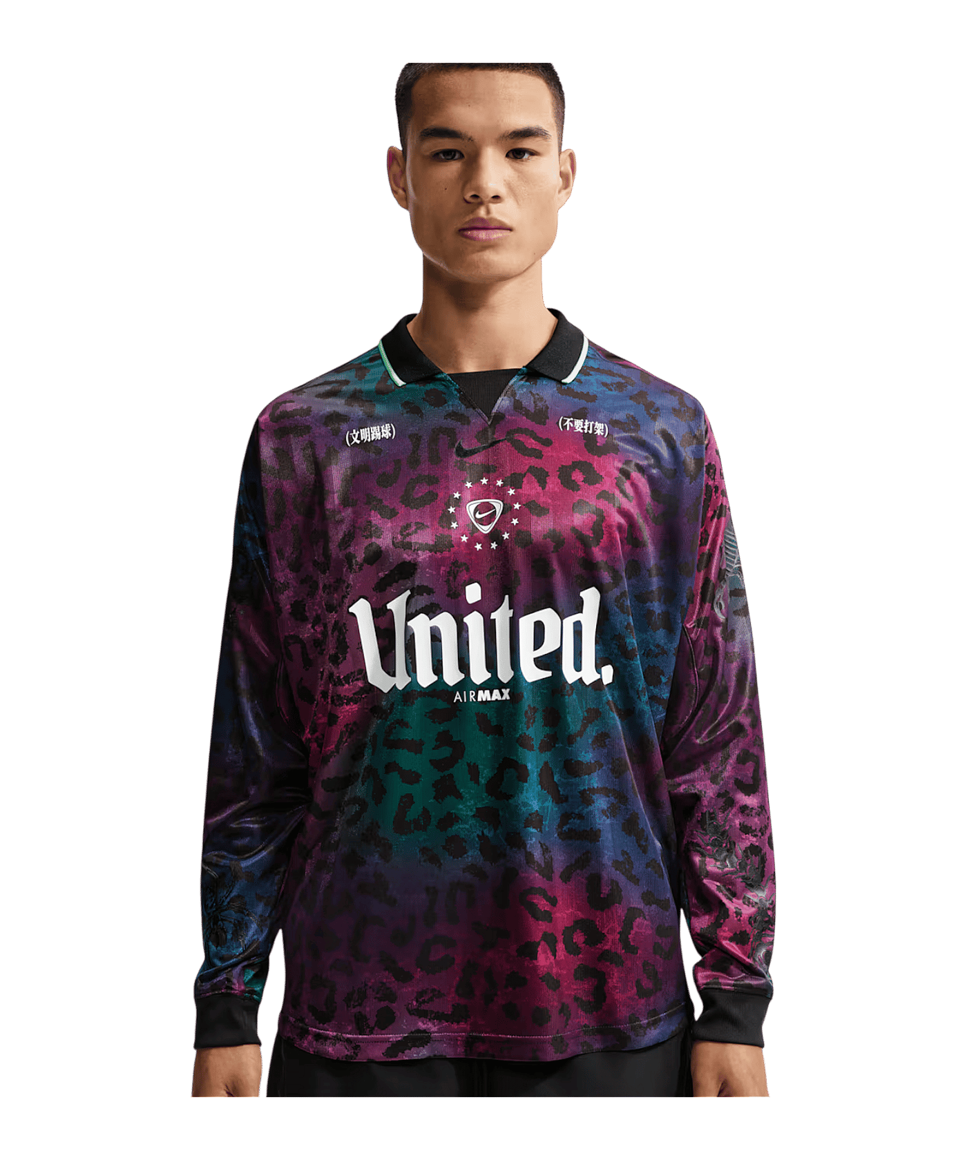 Nike NSW Famly Reunn Longsleeve Schwarz F010 - schwarz