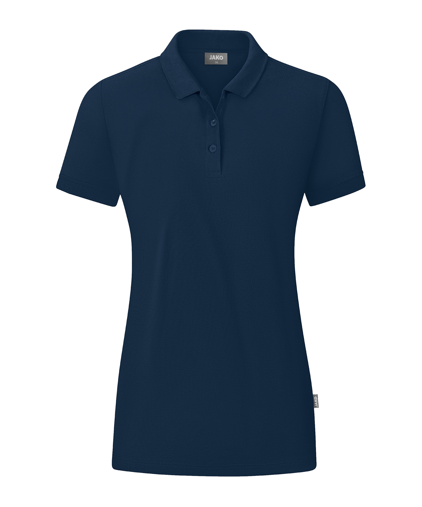 JAKO Organic Poloshirt Damen Blau F900 - blau