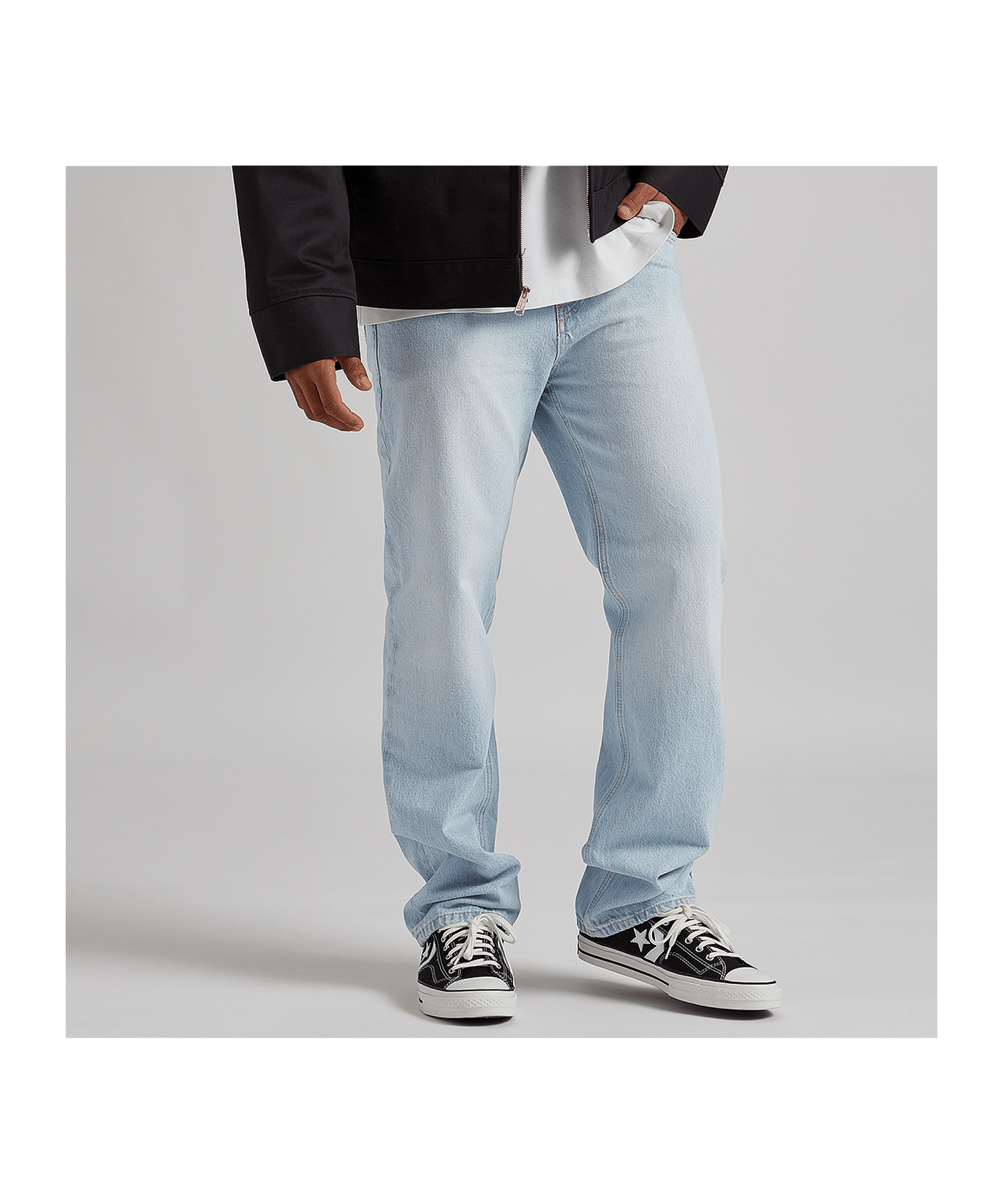 eightyfive Distressed Hose Blau - blau