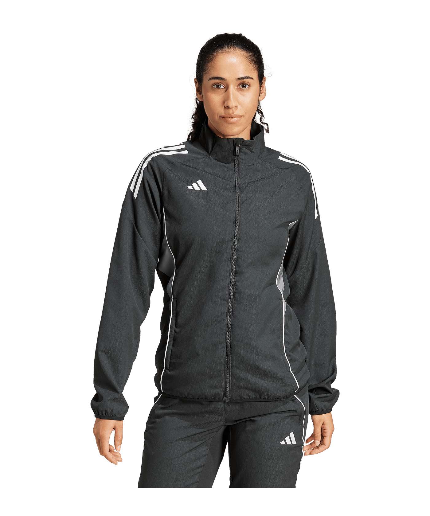 adidas Tiro 25 Competition Präsentationsjacke Schwarz - schwarz