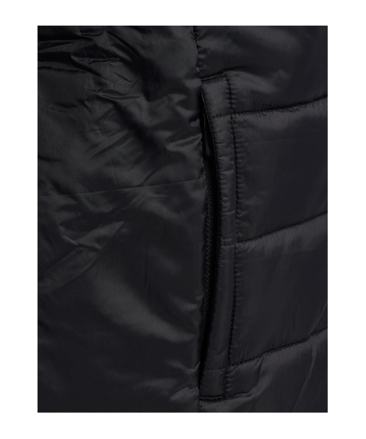 Hummel hmlGO Quilted Kapuzenjacke Kids F2001 - schwarz