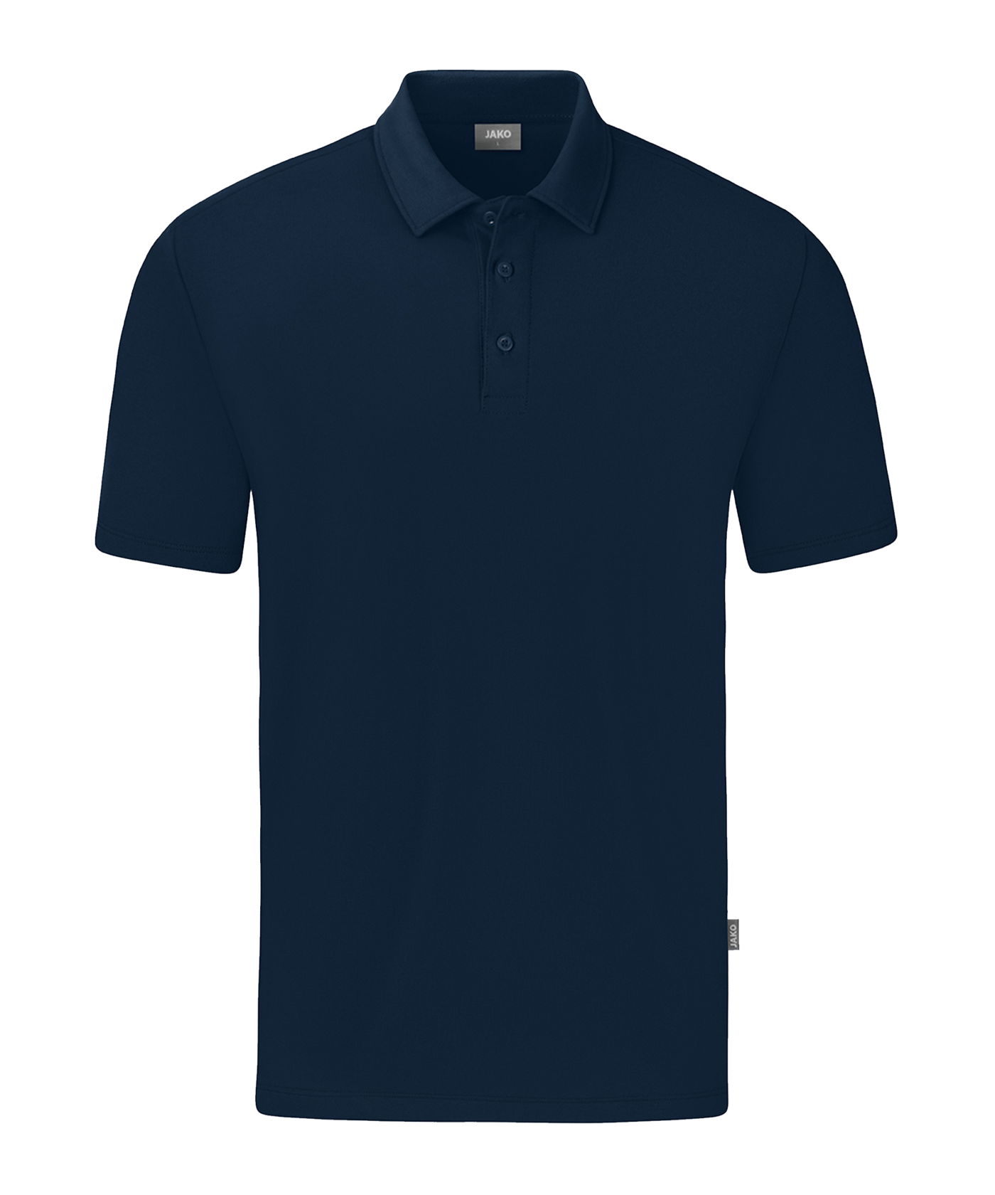 JAKO Organic Stretch Polo Shirt Blau F900 - blau
