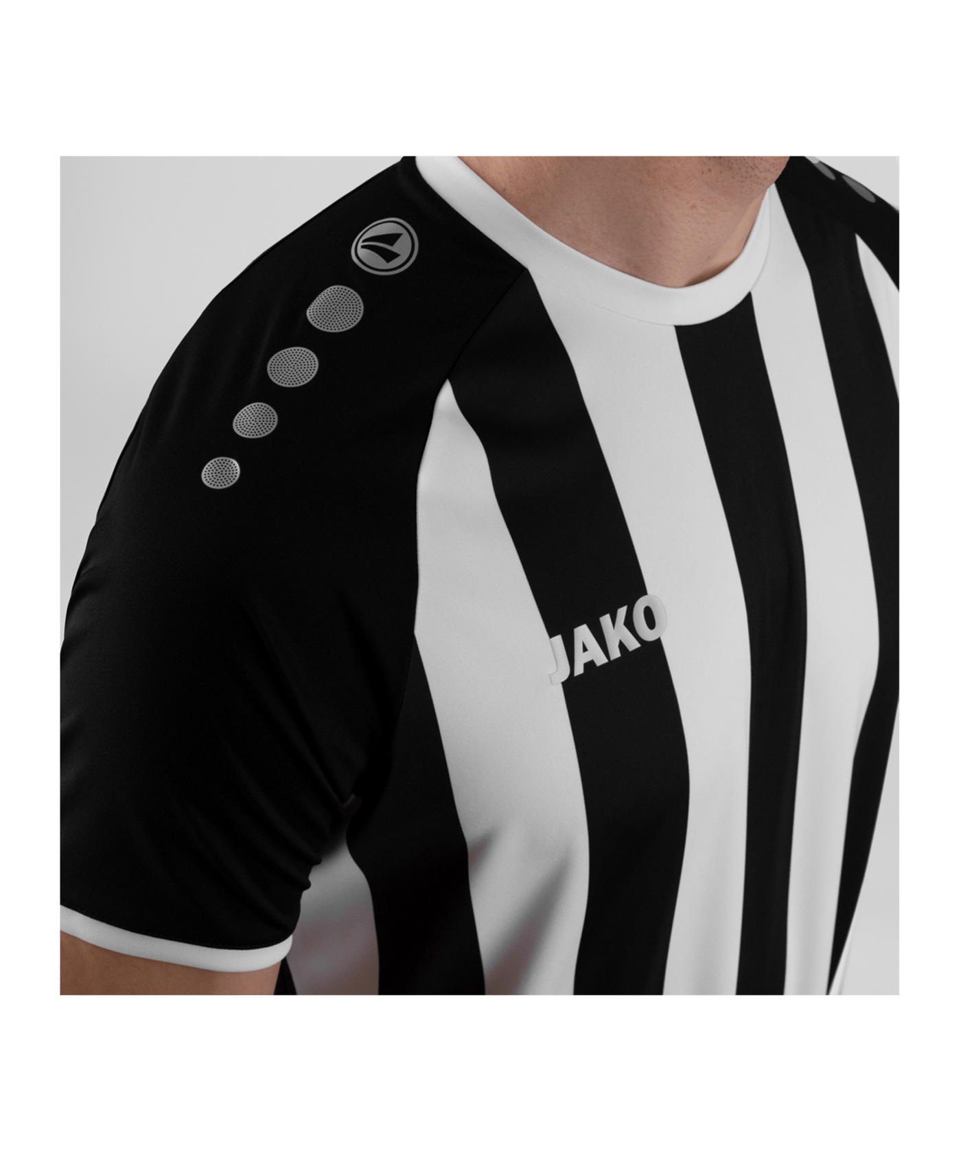 JAKO Inter Trikot Kids Schwarz Weiss F814 - schwarz